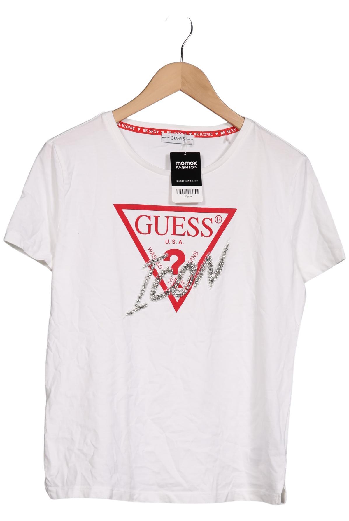 

Guess Damen T-Shirt, weiß, Gr. 42
