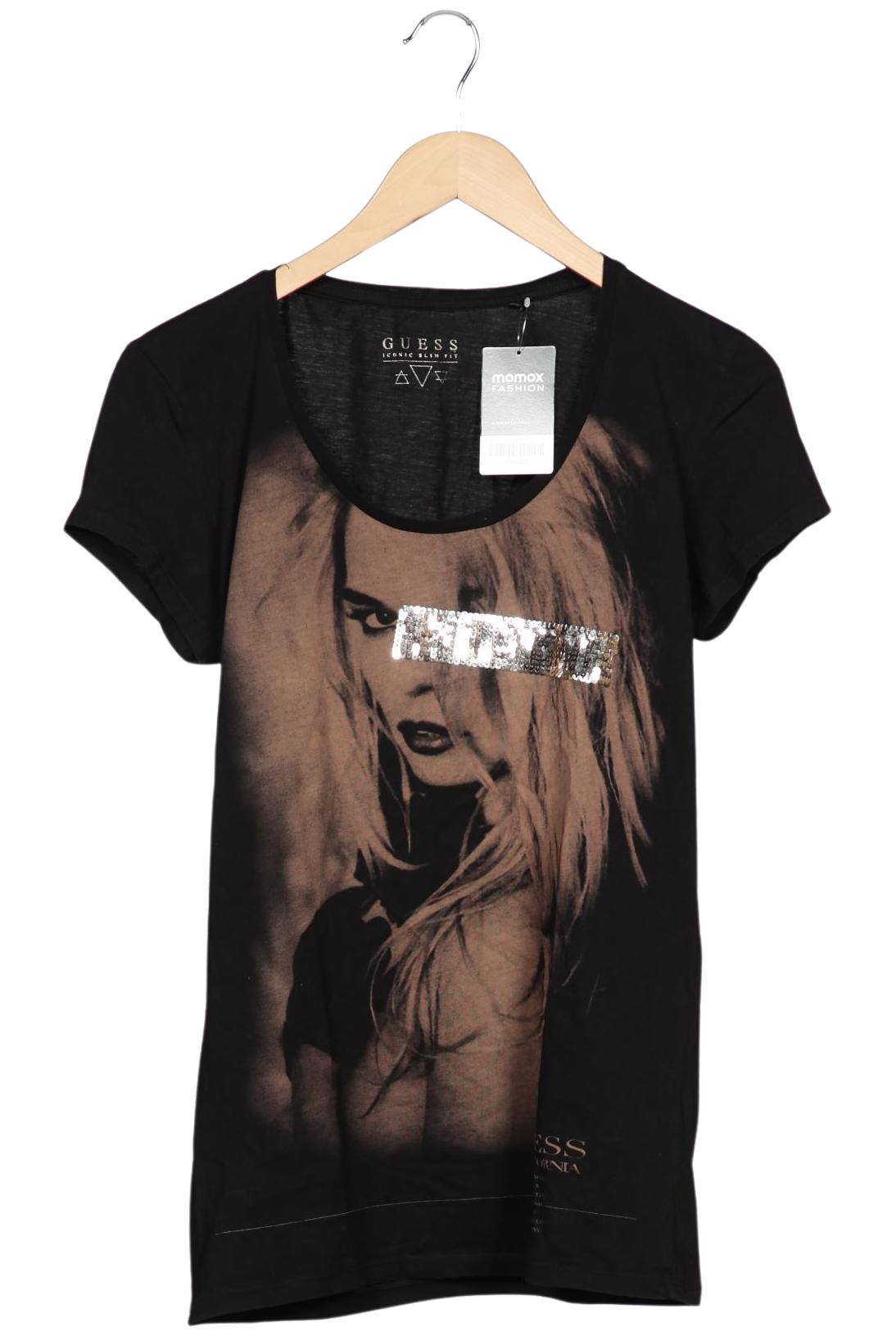 

Guess Damen T-Shirt, schwarz, Gr. 42