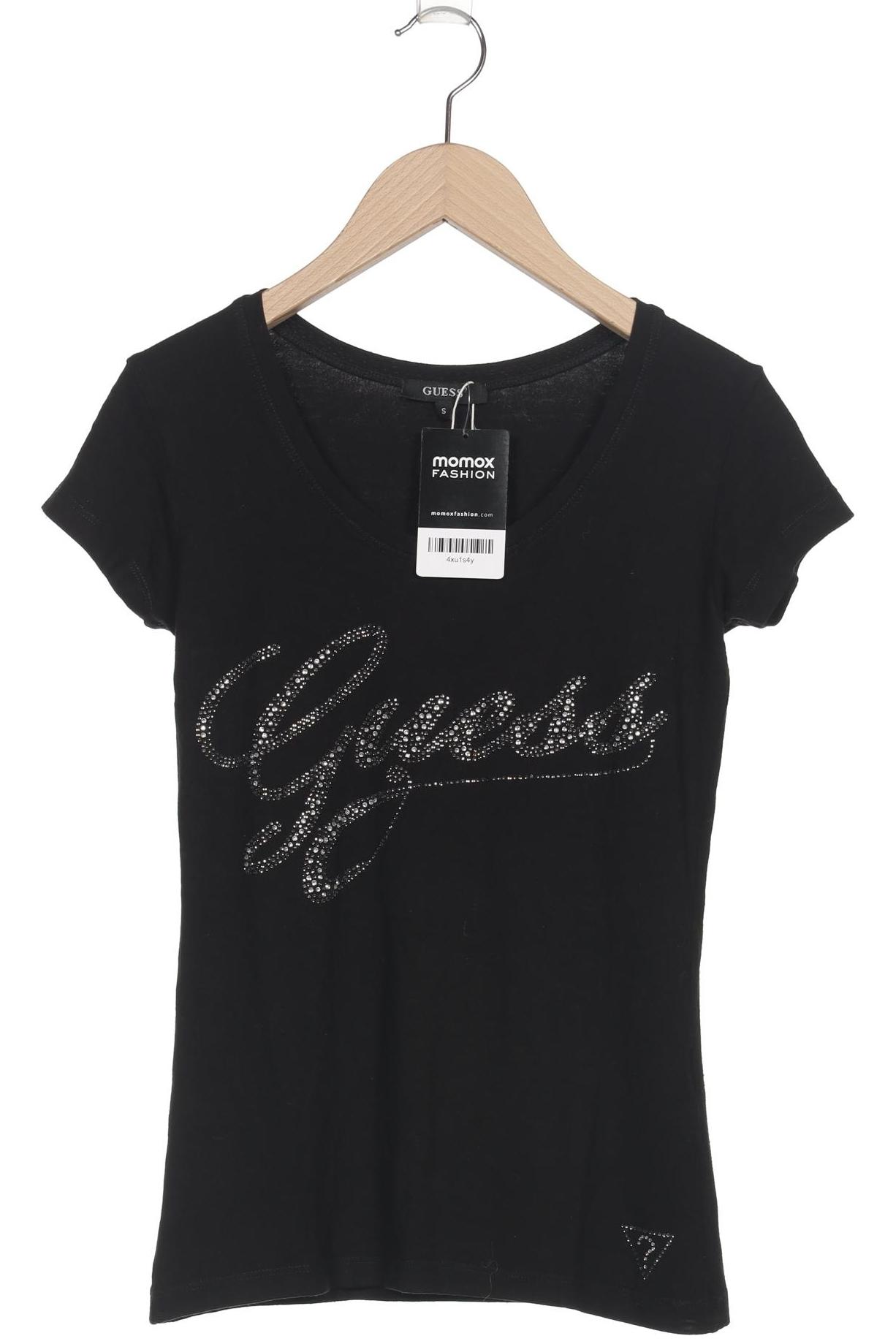 

Guess Damen T-Shirt, schwarz, Gr. 36