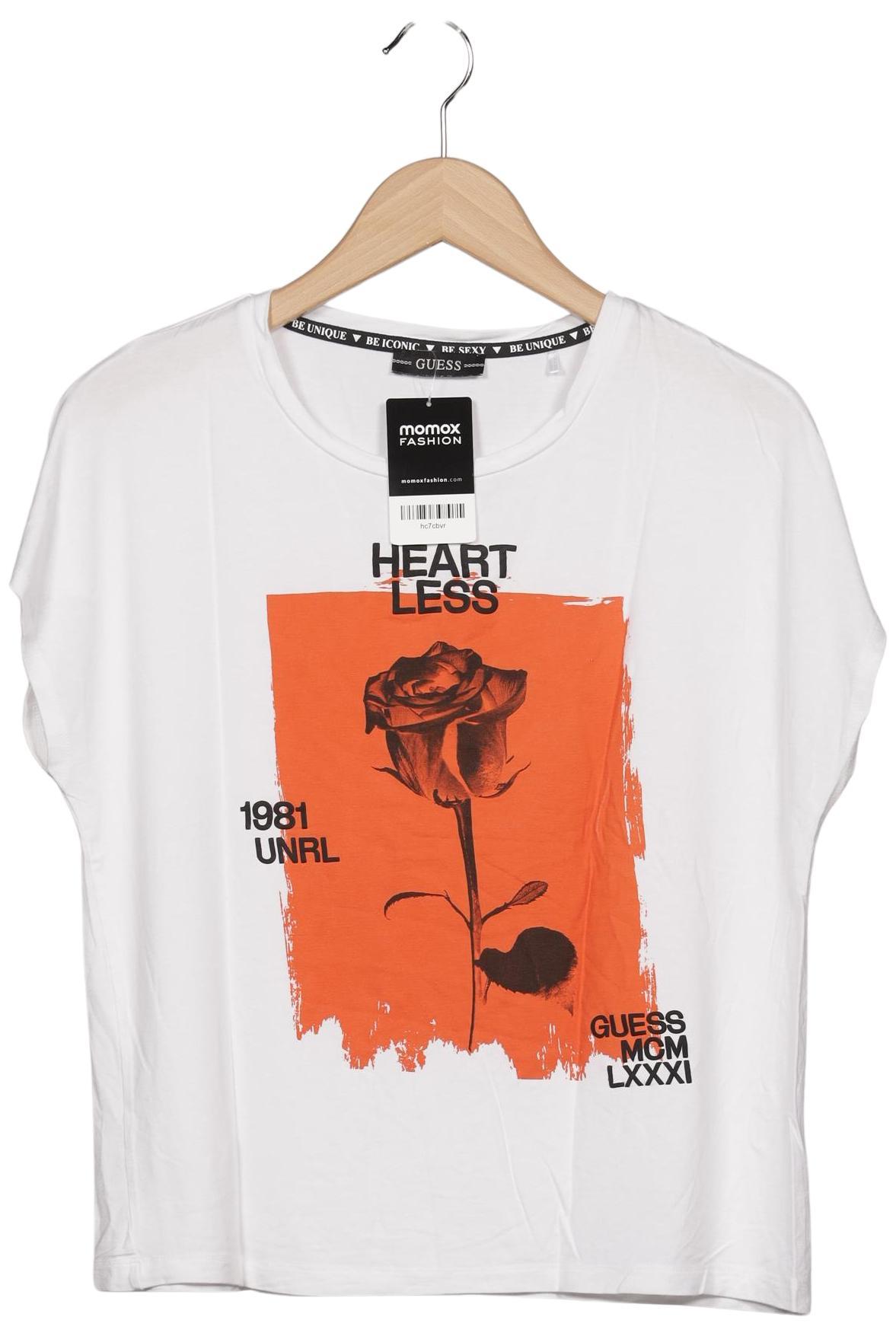 

Guess Damen T-Shirt, weiß, Gr. 38