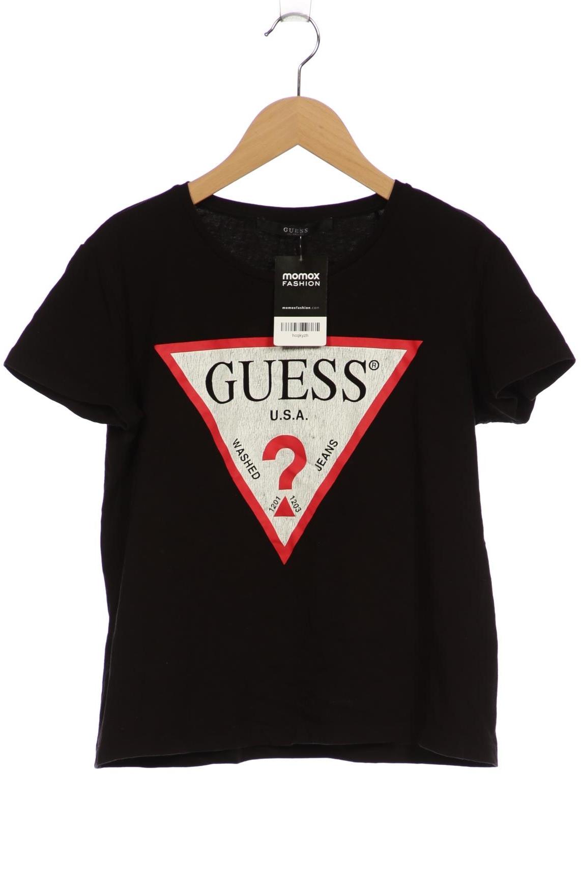

Guess Damen T-Shirt, schwarz, Gr. 36