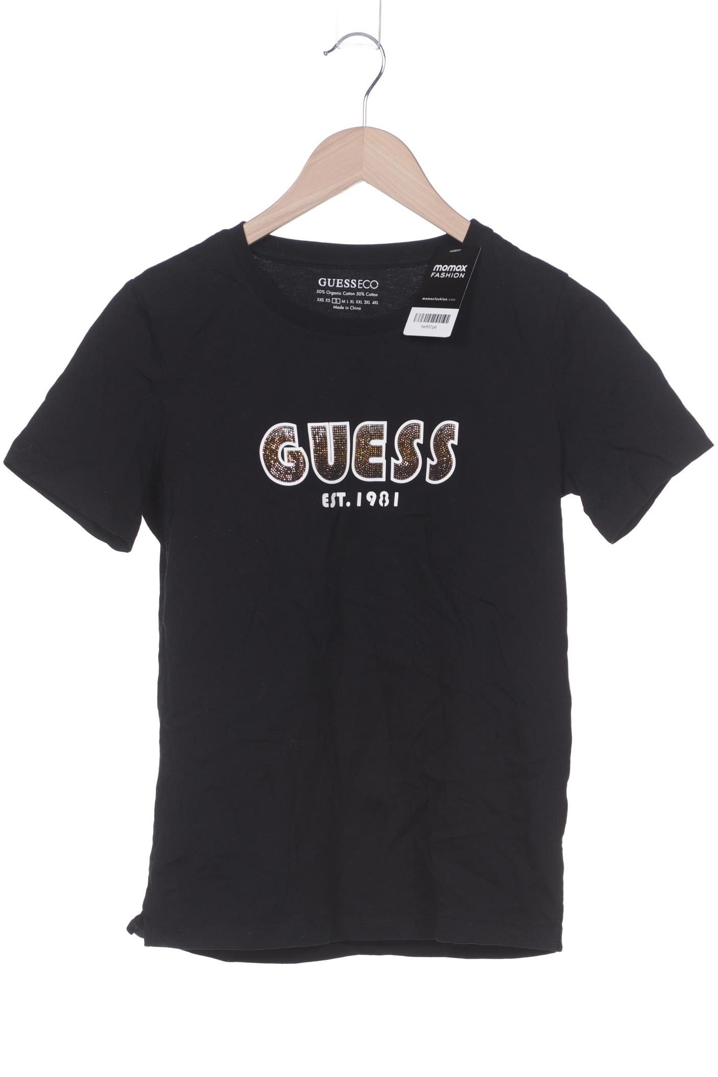 

Guess Damen T-Shirt, schwarz, Gr. 36