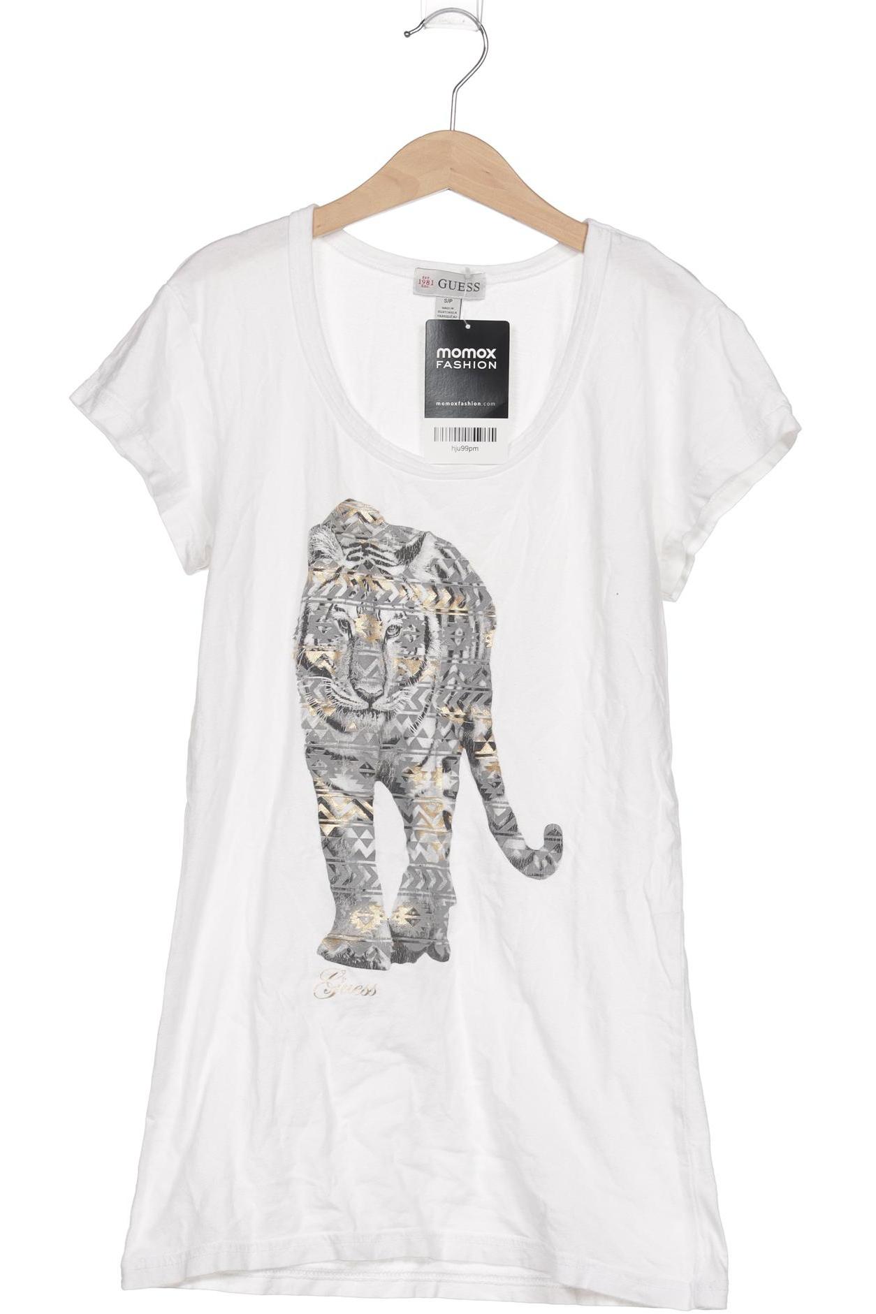 

Guess Damen T-Shirt, weiß, Gr. 36