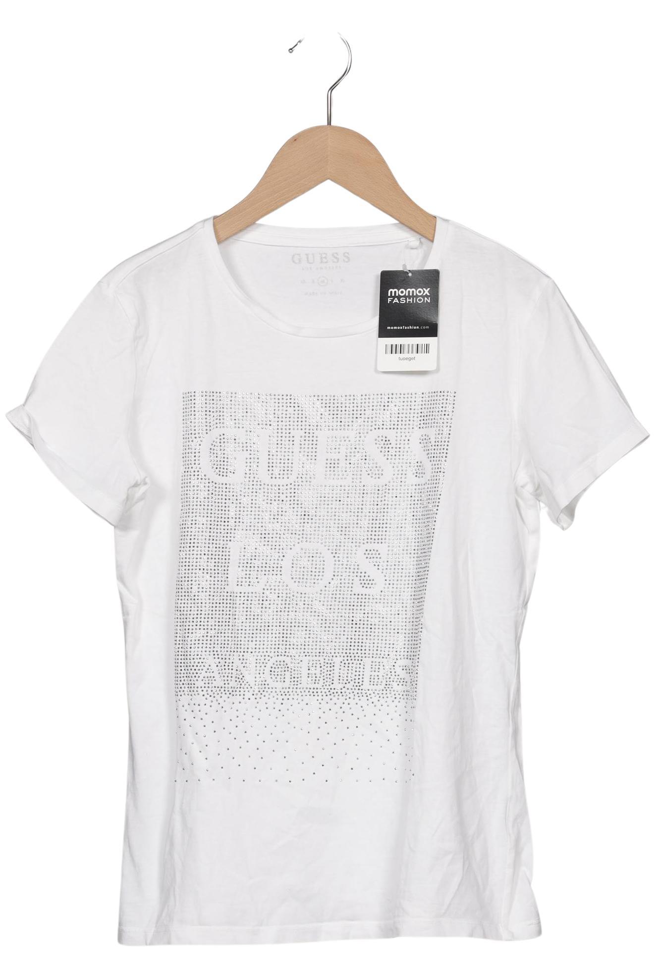 

Guess Damen T-Shirt, weiß, Gr. 38