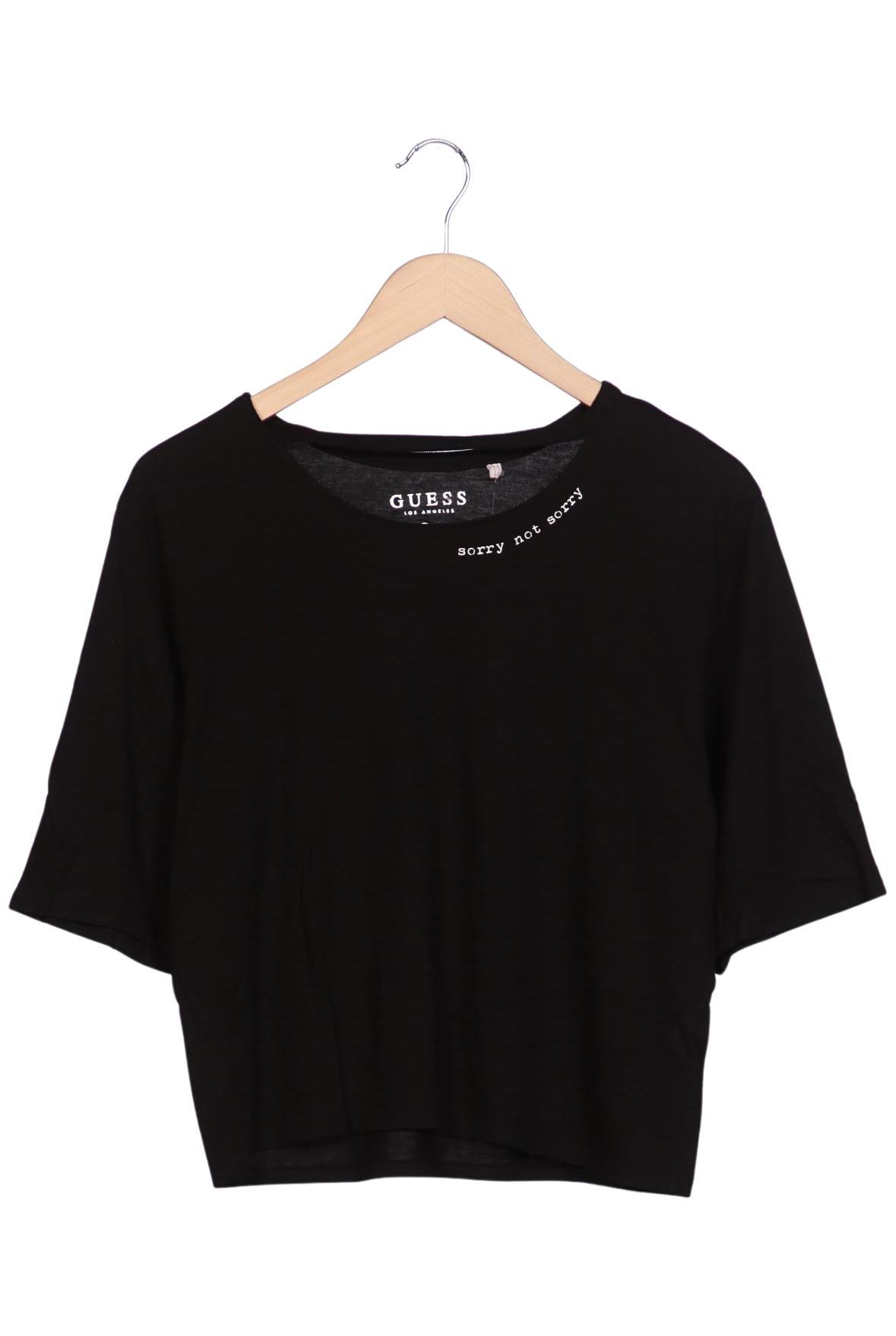 

Guess Damen T-Shirt, schwarz, Gr. 38