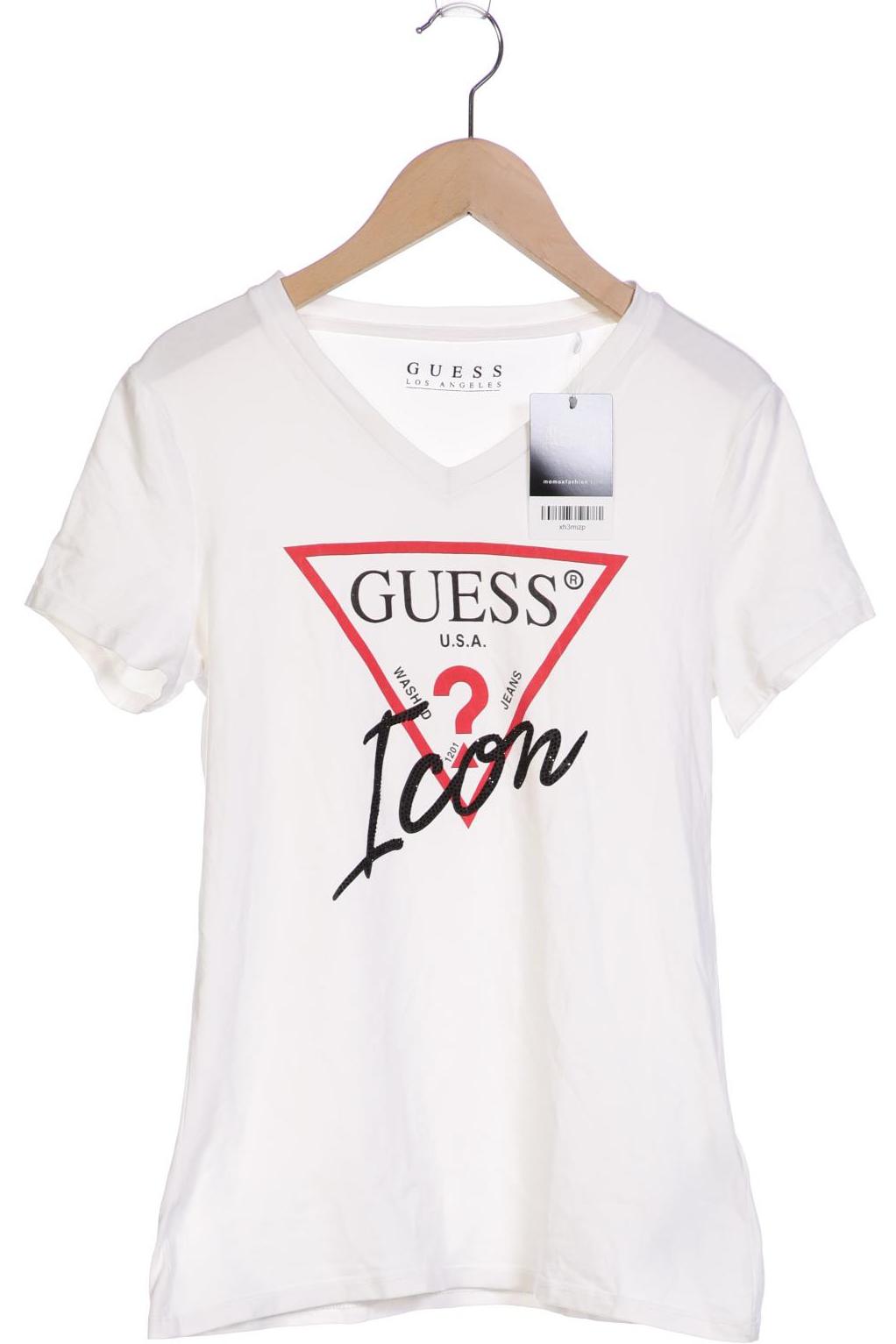

GUESS Damen T-Shirt, weiß