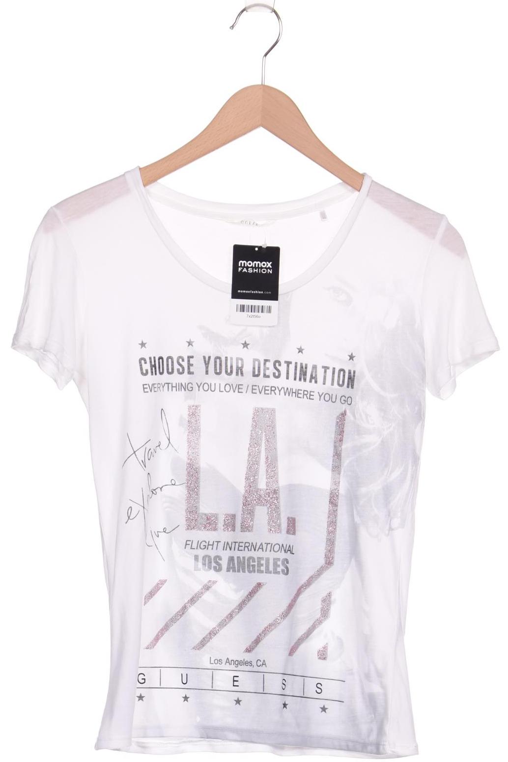 

Guess Damen T-Shirt, weiß, Gr. 36
