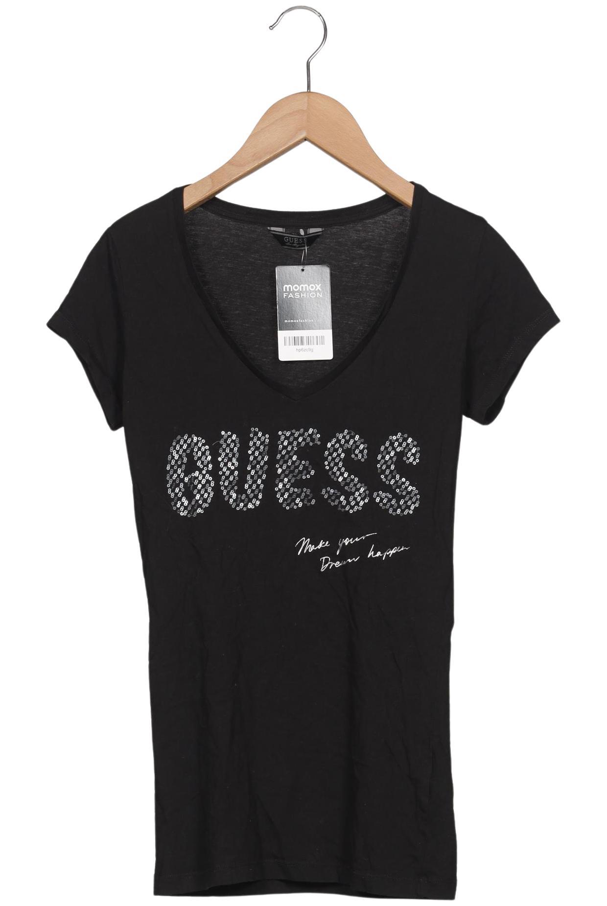 

Guess Damen T-Shirt, schwarz, Gr. 34