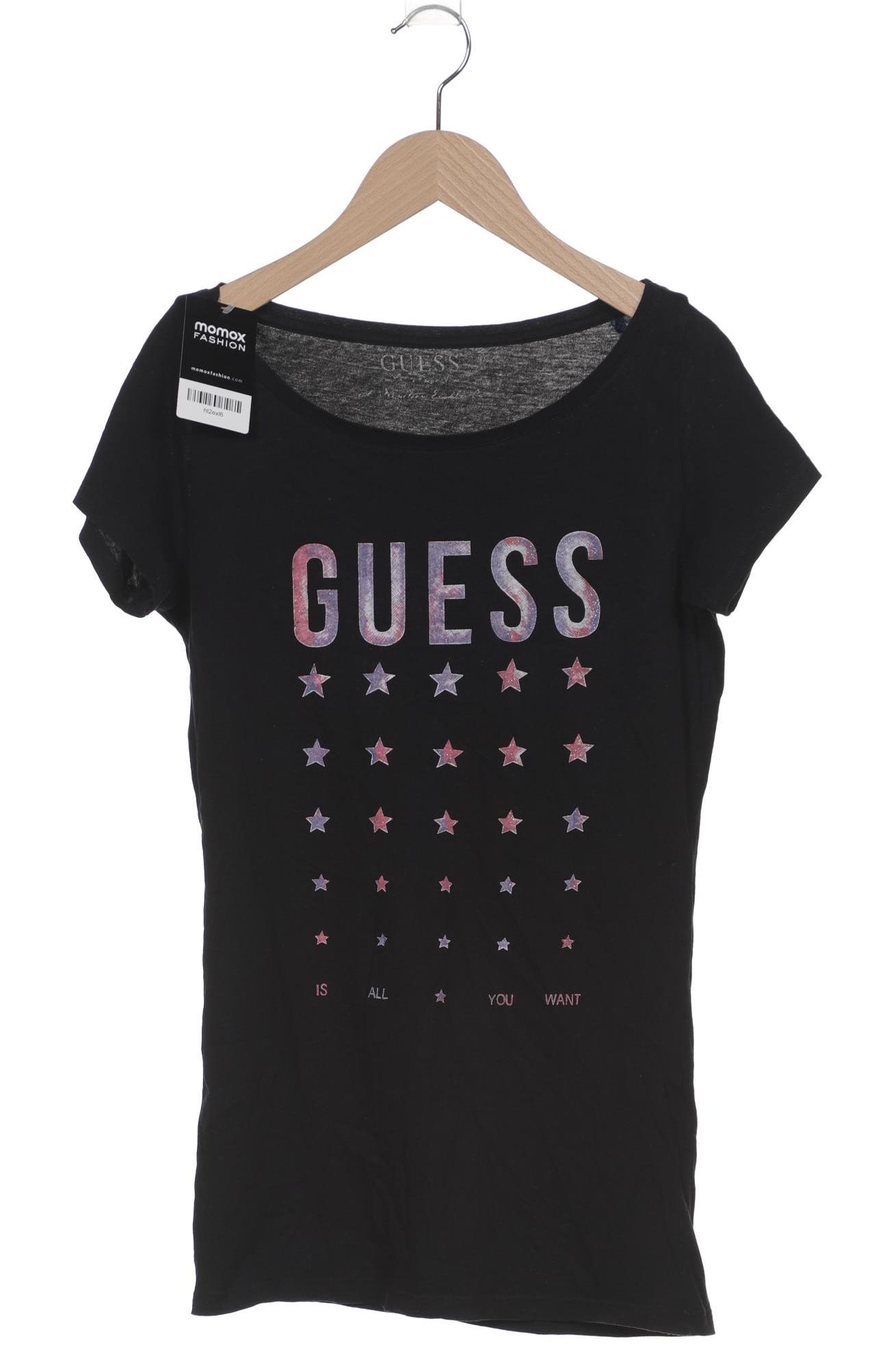 

Guess Damen T-Shirt, schwarz, Gr. 36