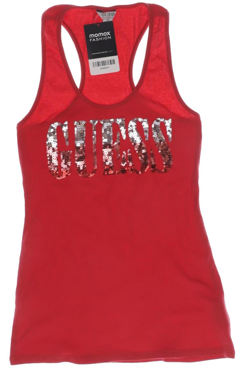 

Guess Damen T-Shirt, rot, Gr. 36
