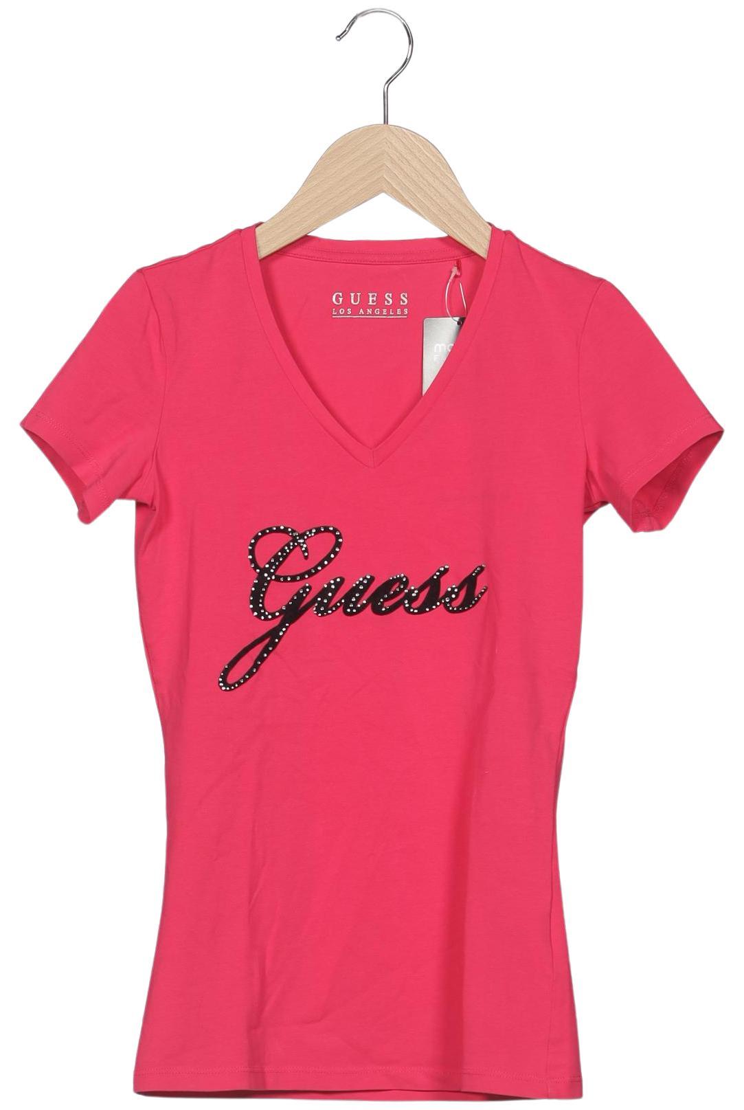

Guess Damen T-Shirt, pink, Gr. 34