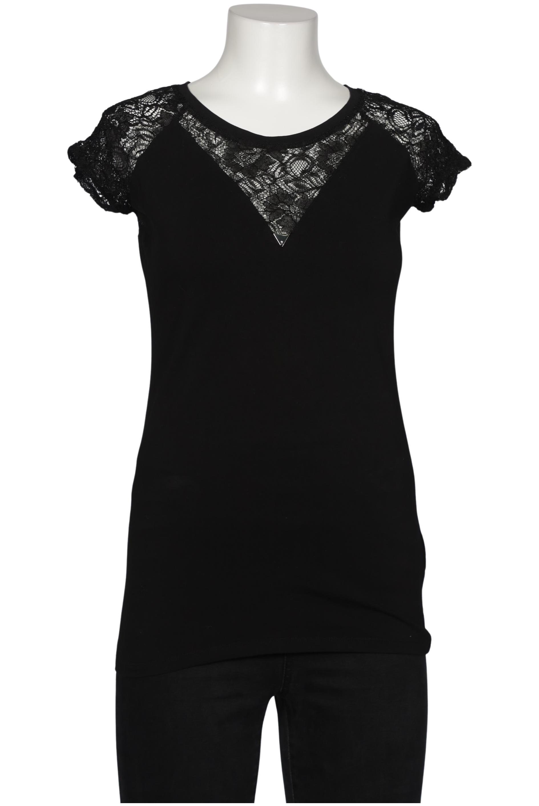 

Guess Damen T-Shirt, schwarz, Gr. 42