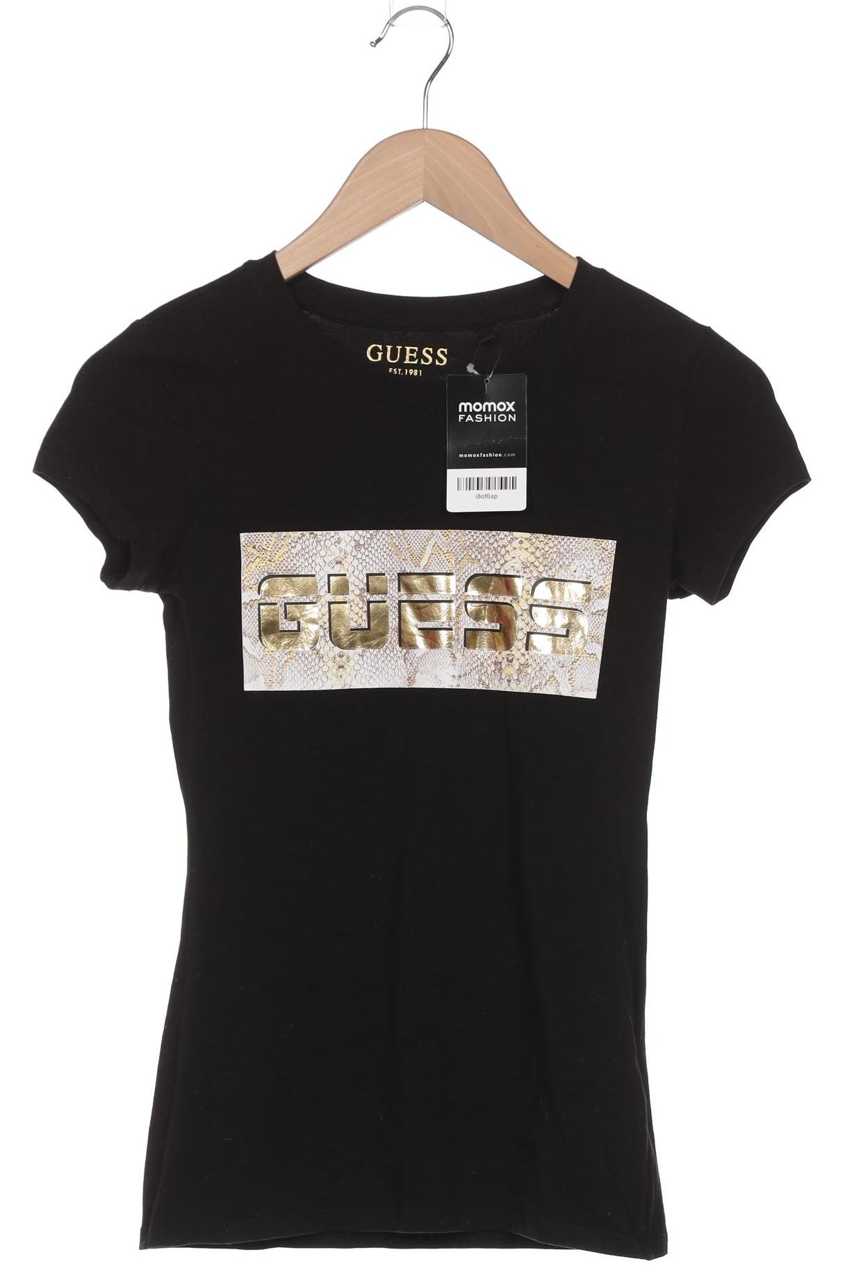 

Guess Damen T-Shirt, schwarz, Gr. 32