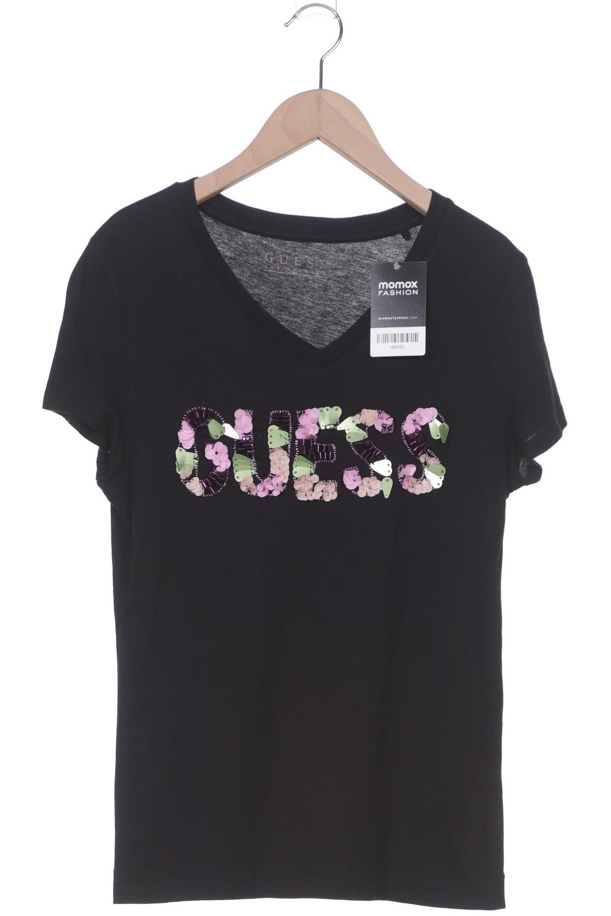 

Guess Damen T-Shirt, schwarz, Gr. 34