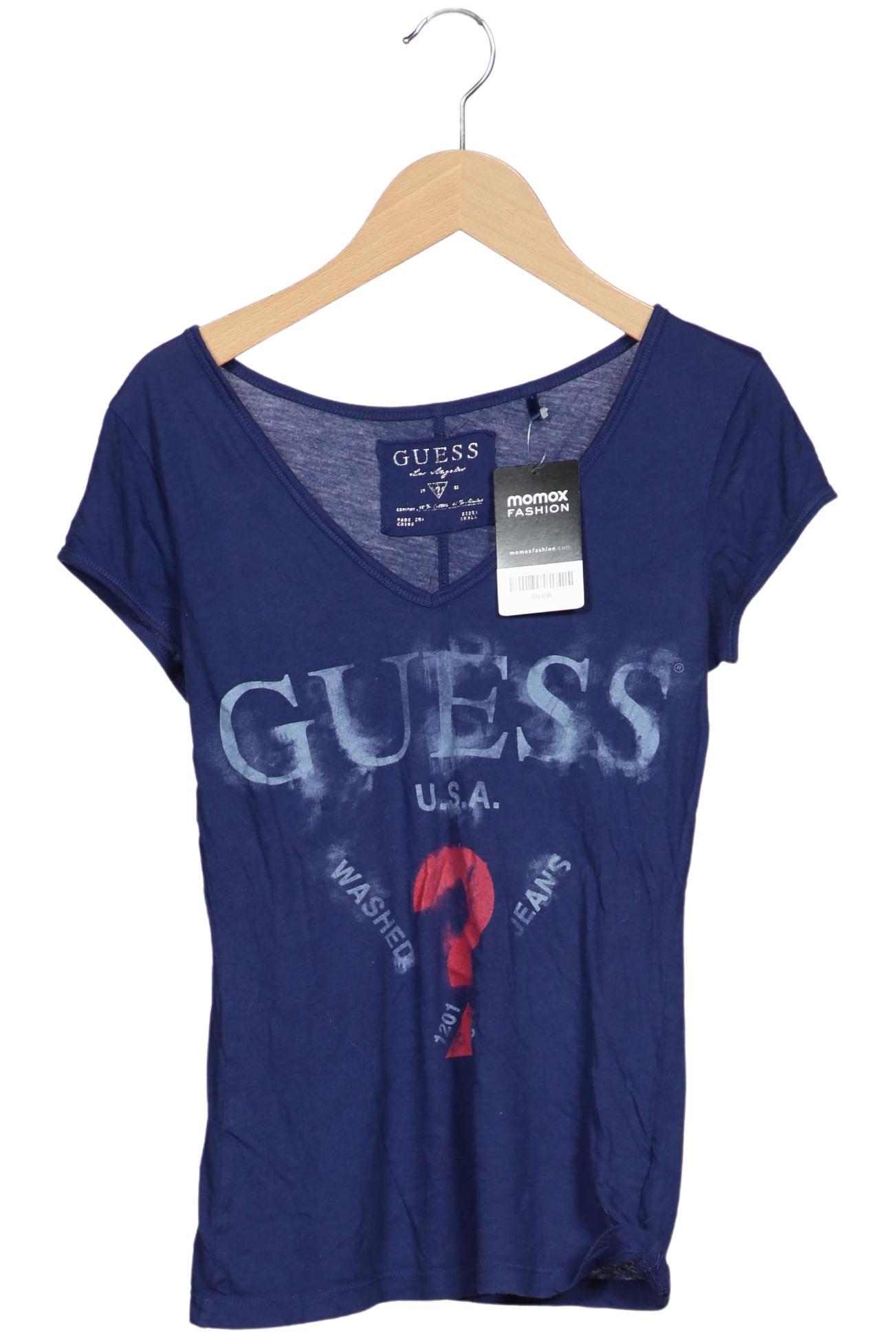 

Guess Damen T-Shirt, marineblau, Gr. 36