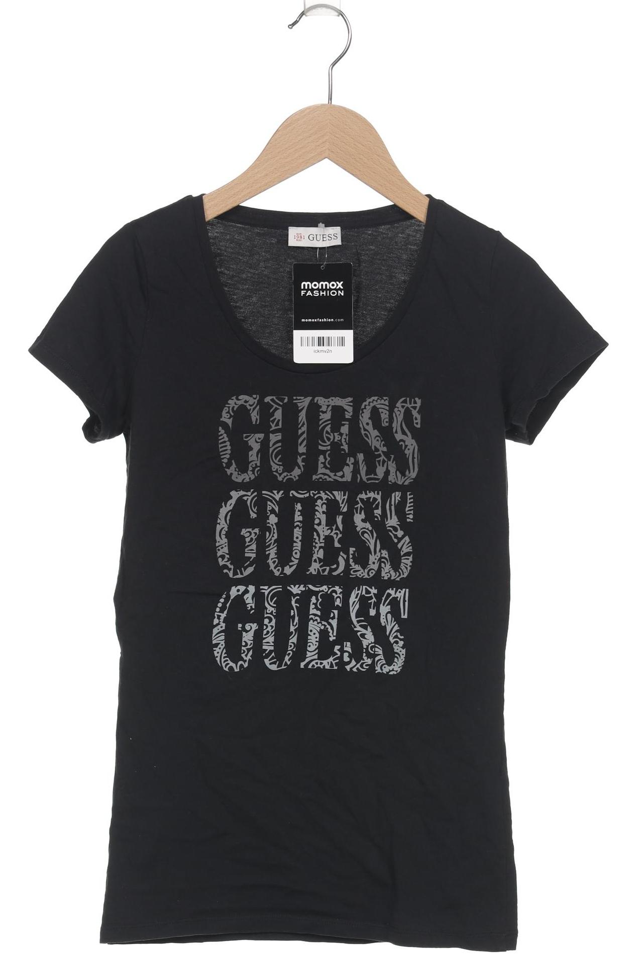 

Guess Damen T-Shirt, schwarz, Gr. 36