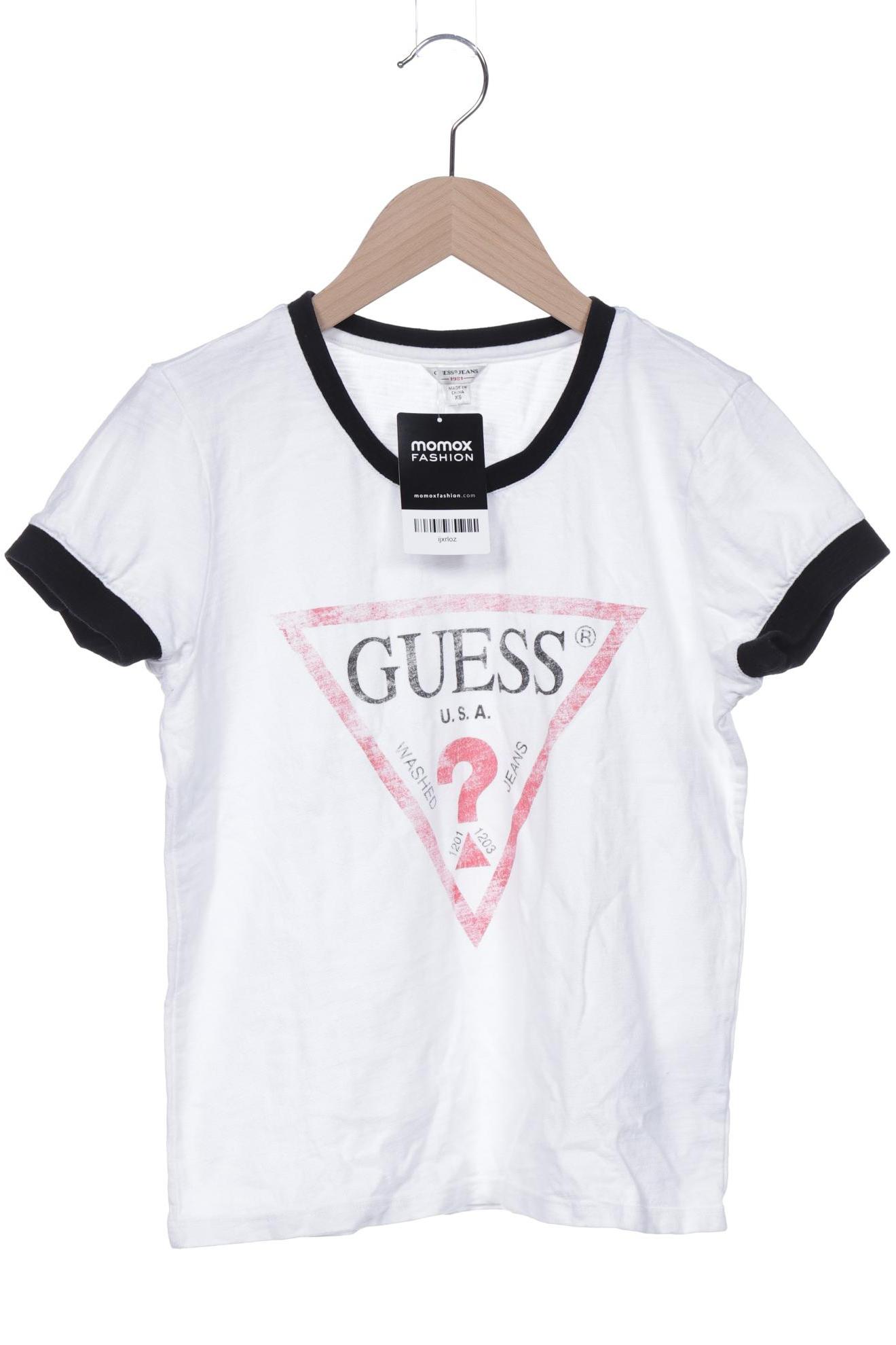 

Guess Damen T-Shirt, weiß, Gr. 32