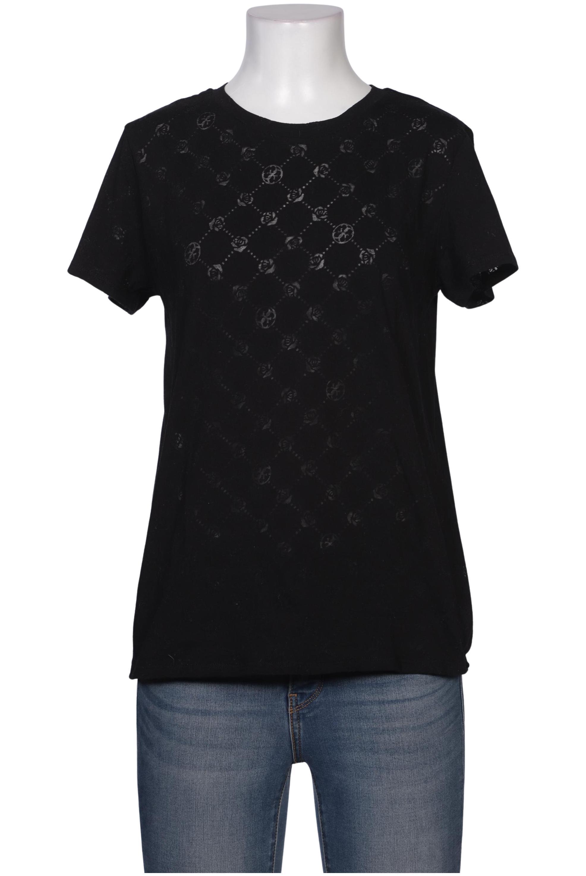 

Guess Damen T-Shirt, schwarz, Gr. 38