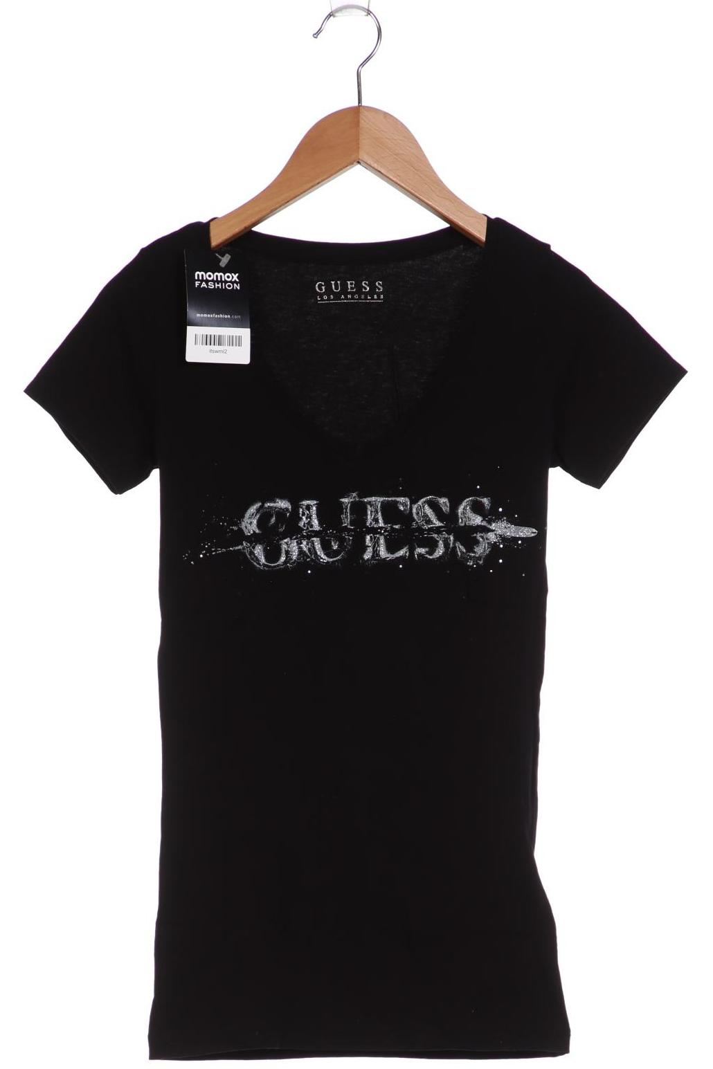 

Guess Damen T-Shirt, schwarz, Gr. 32