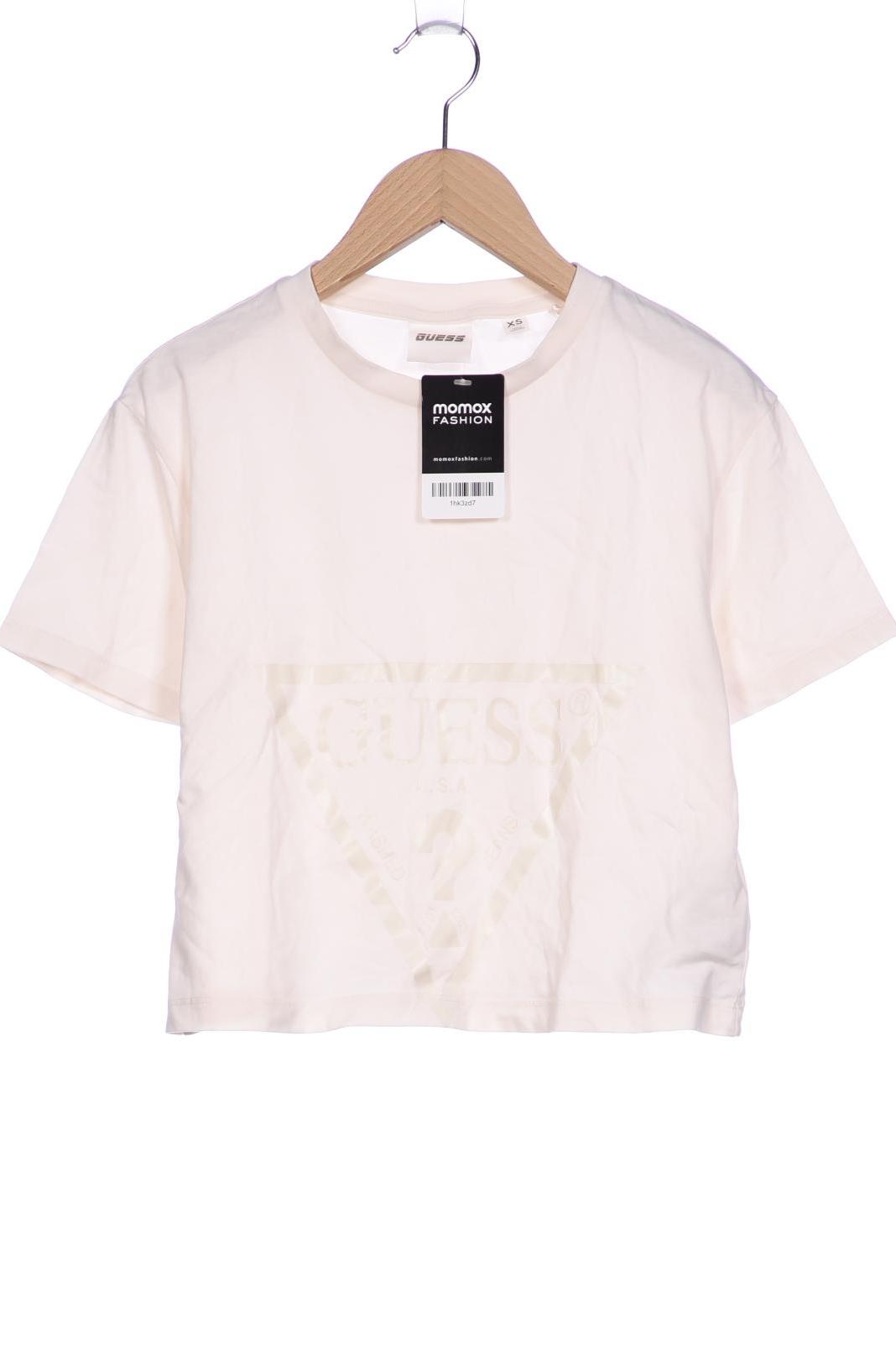 

Guess Damen T-Shirt, cremeweiß, Gr. 34