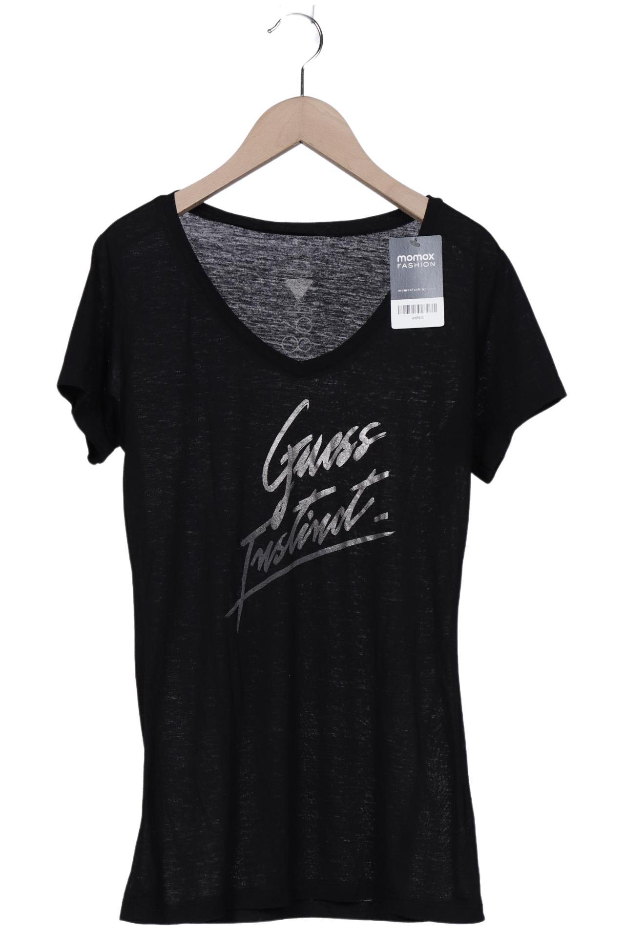 

Guess Damen T-Shirt, schwarz, Gr. 34