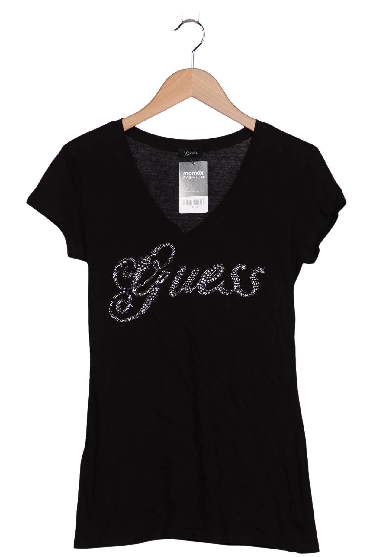 

Guess Damen T-Shirt, schwarz, Gr. 42