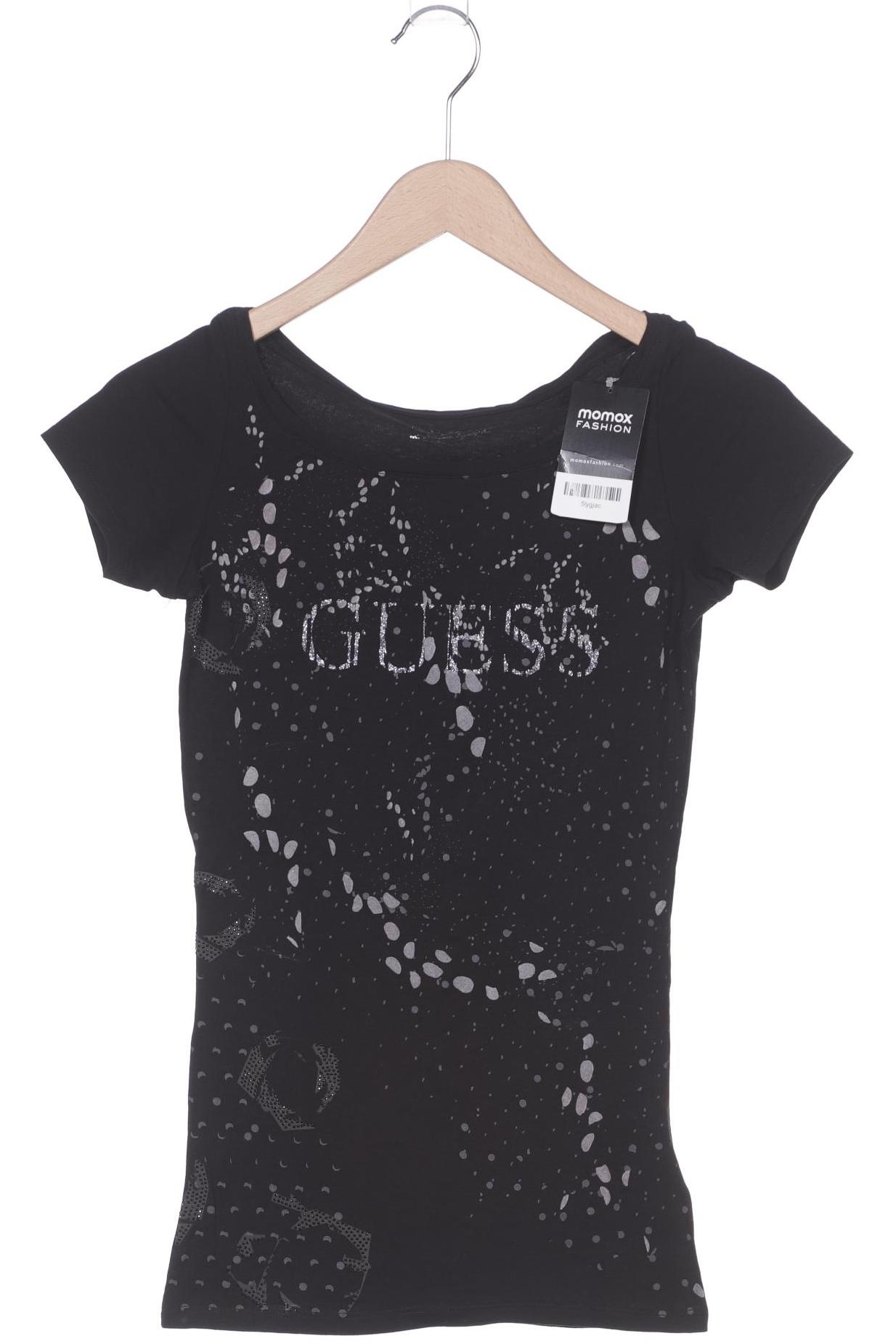 

Guess Damen T-Shirt, schwarz, Gr. 32