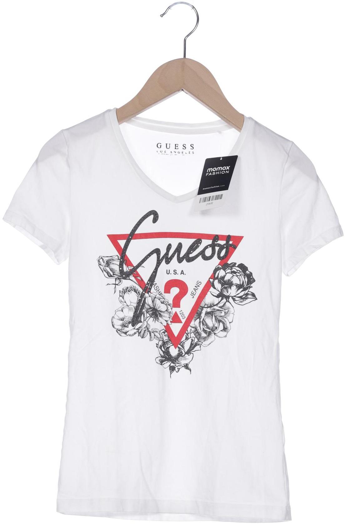 

GUESS Damen T-Shirt, weiß