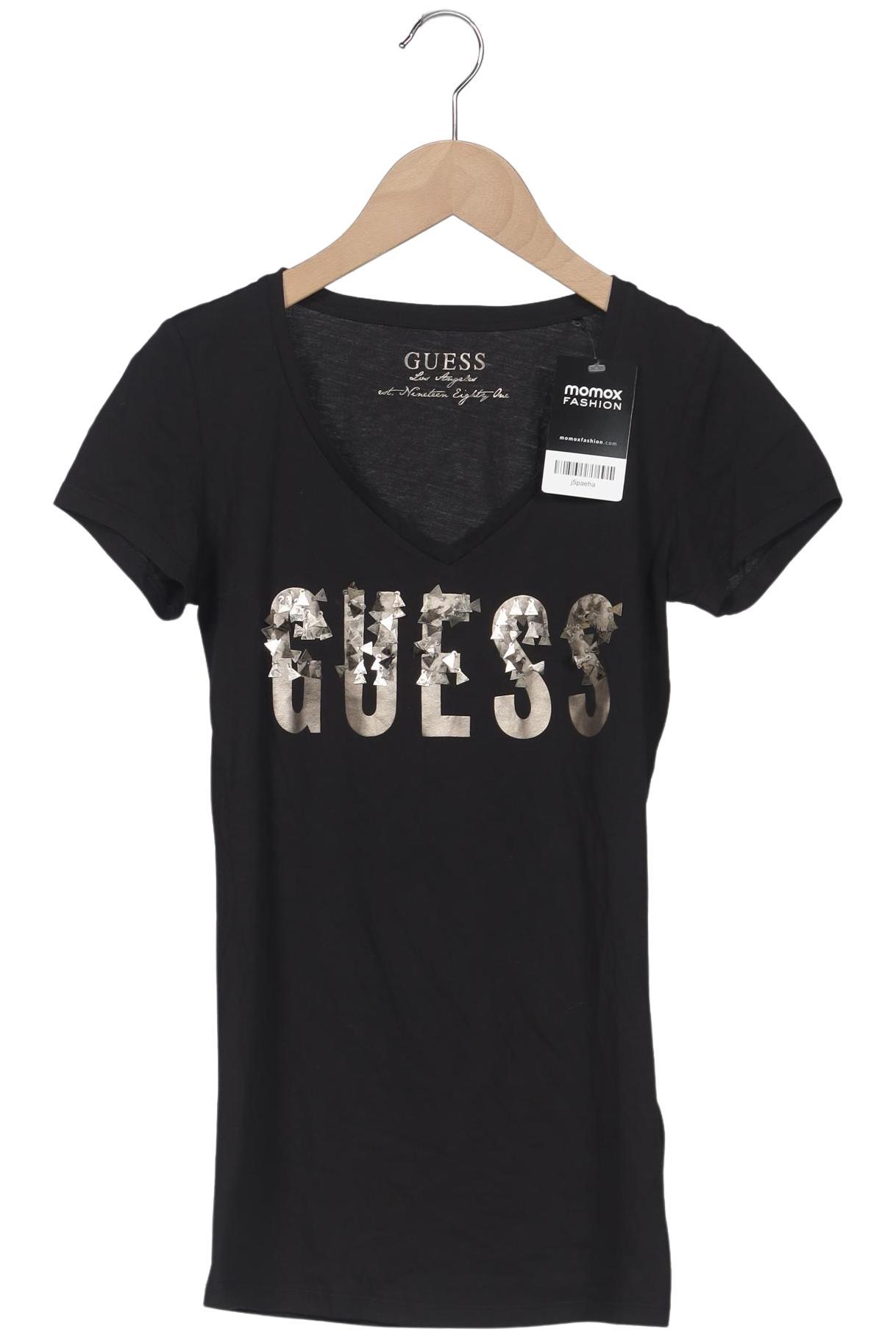 

Guess Damen T-Shirt, schwarz, Gr. 34