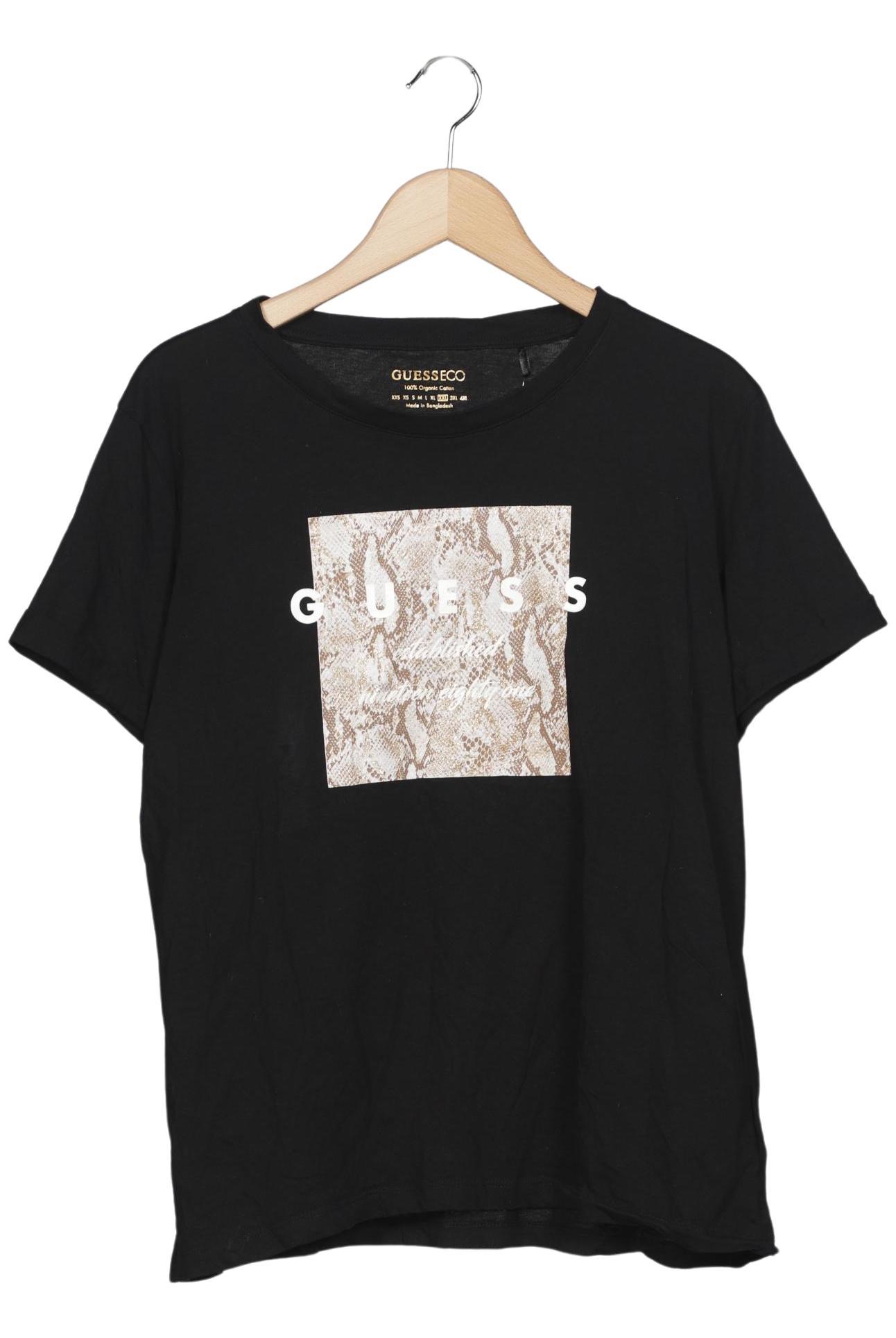 

Guess Damen T-Shirt, schwarz, Gr. 46