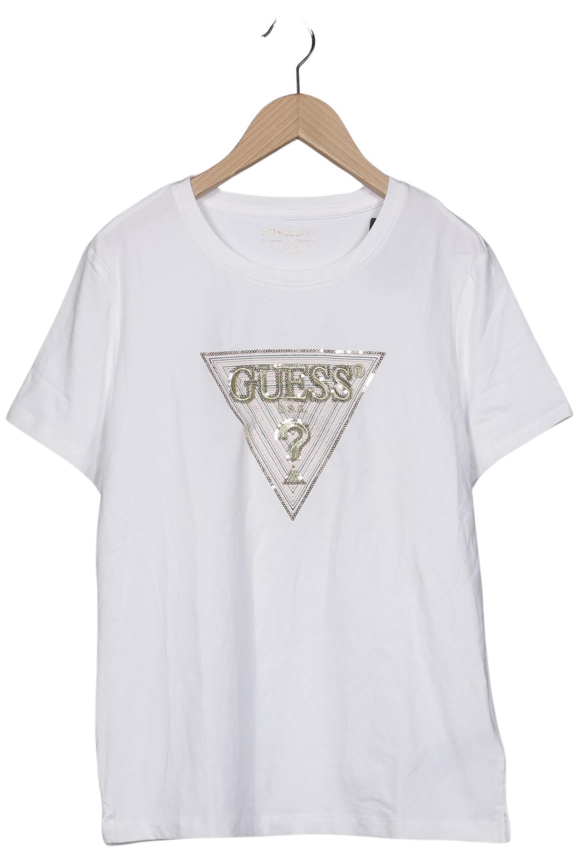 

Guess Damen T-Shirt, weiß, Gr. 42