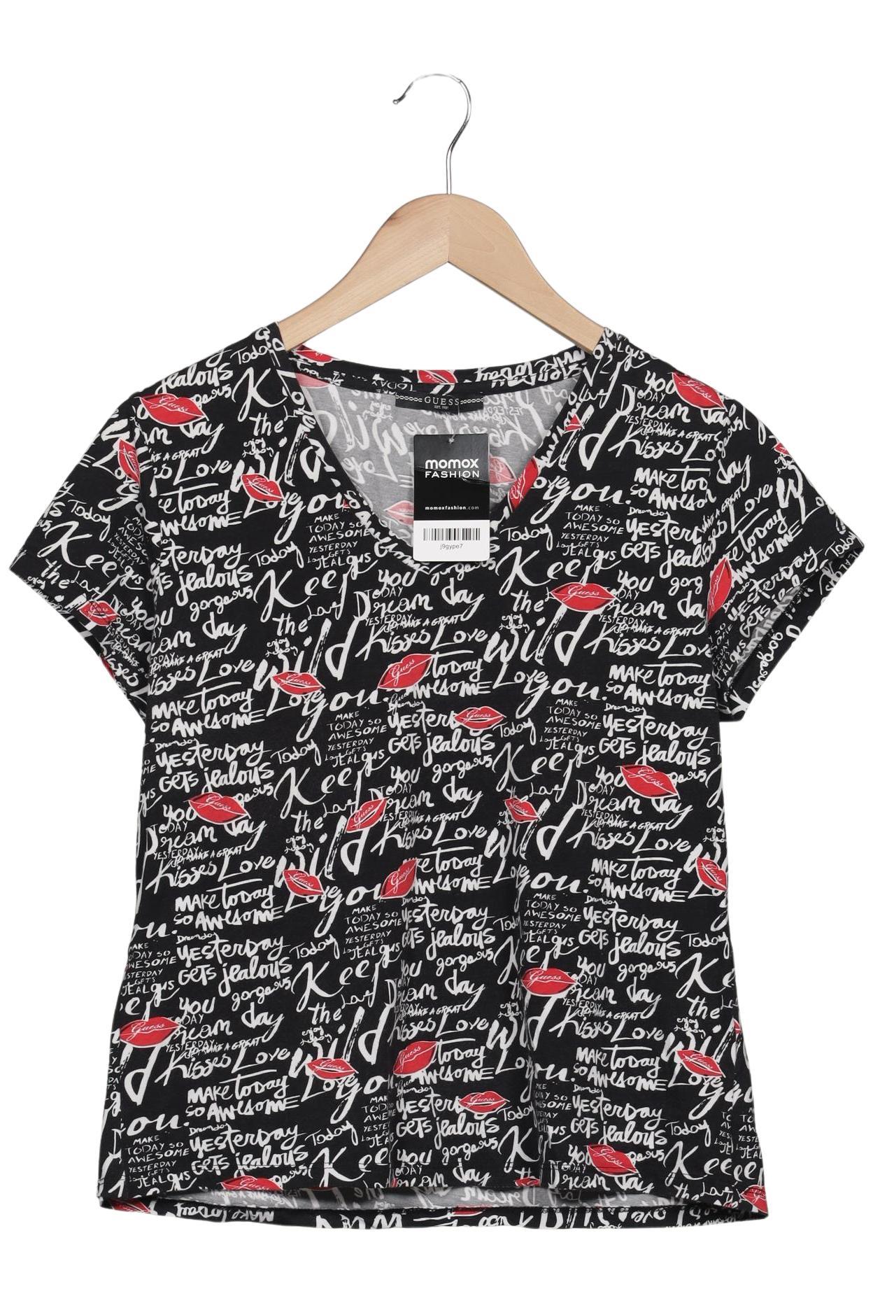 

Guess Damen T-Shirt, schwarz, Gr. 42
