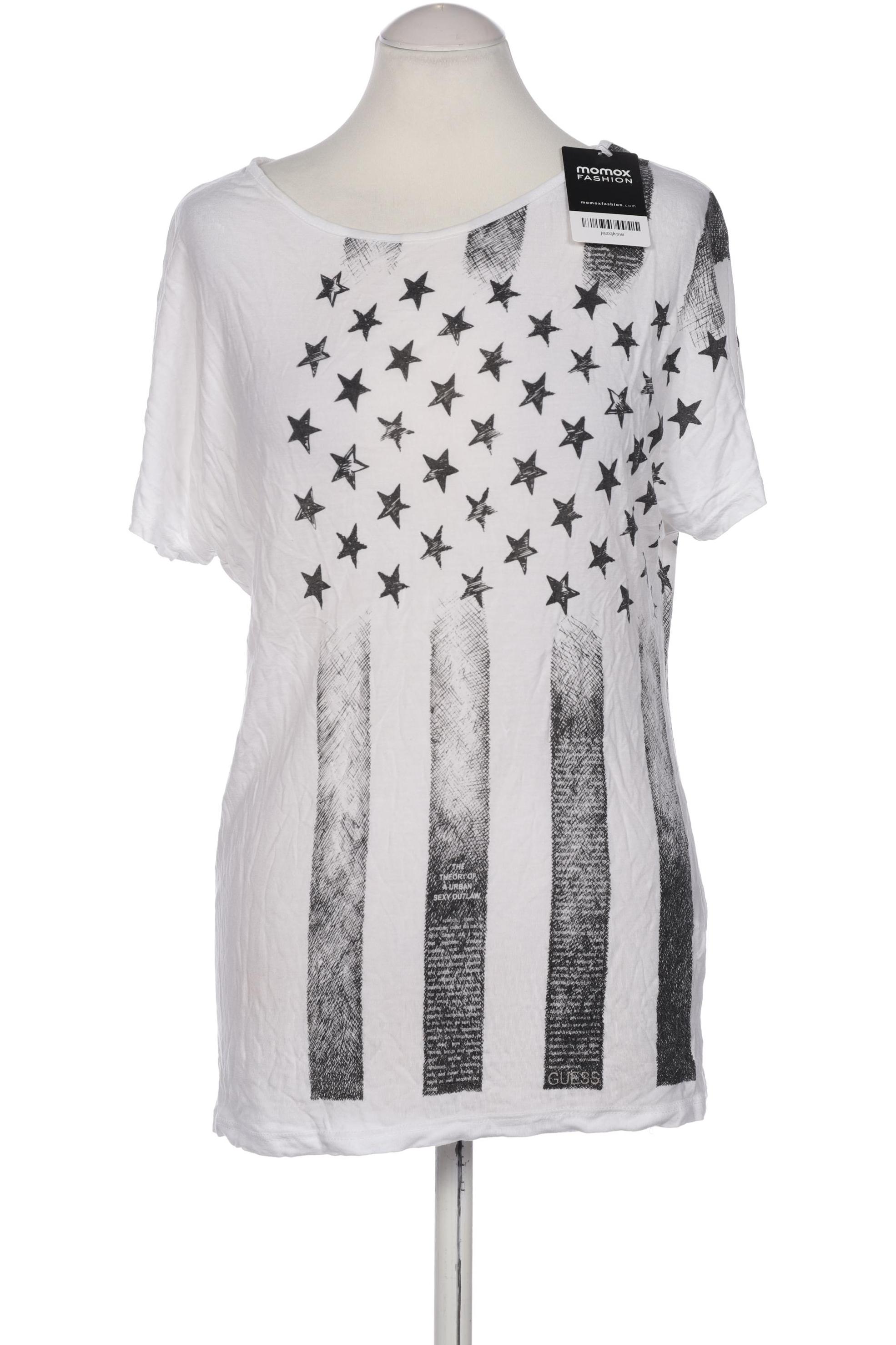 

Guess Damen T-Shirt, weiß, Gr. 36