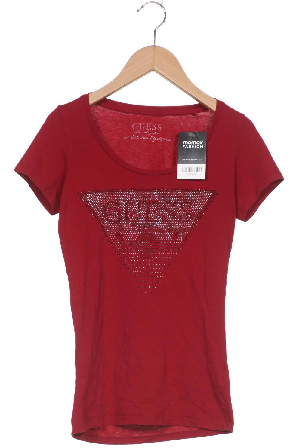

Guess Damen T-Shirt, rot, Gr. 34