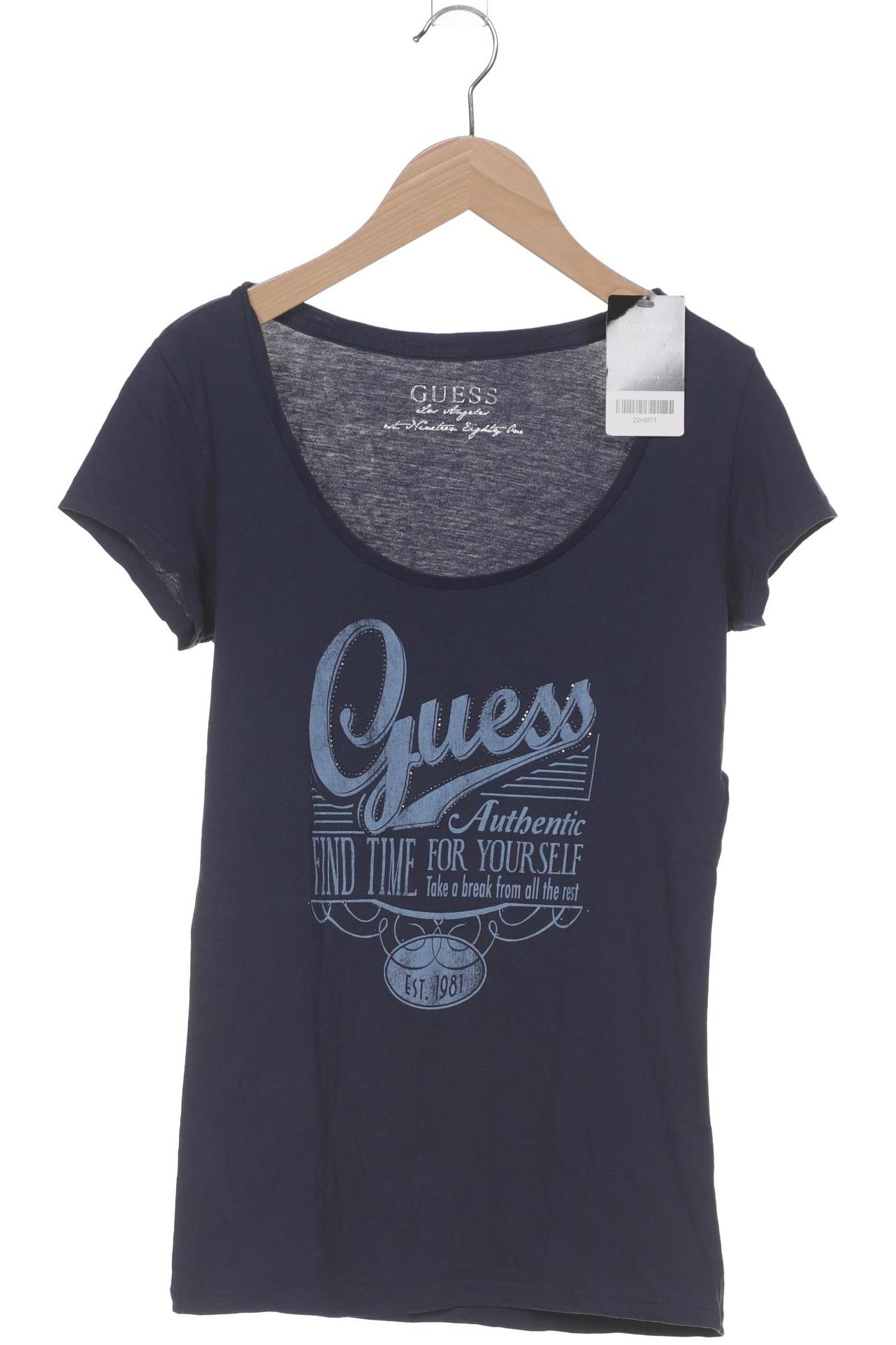 

Guess Damen T-Shirt, marineblau, Gr. 36