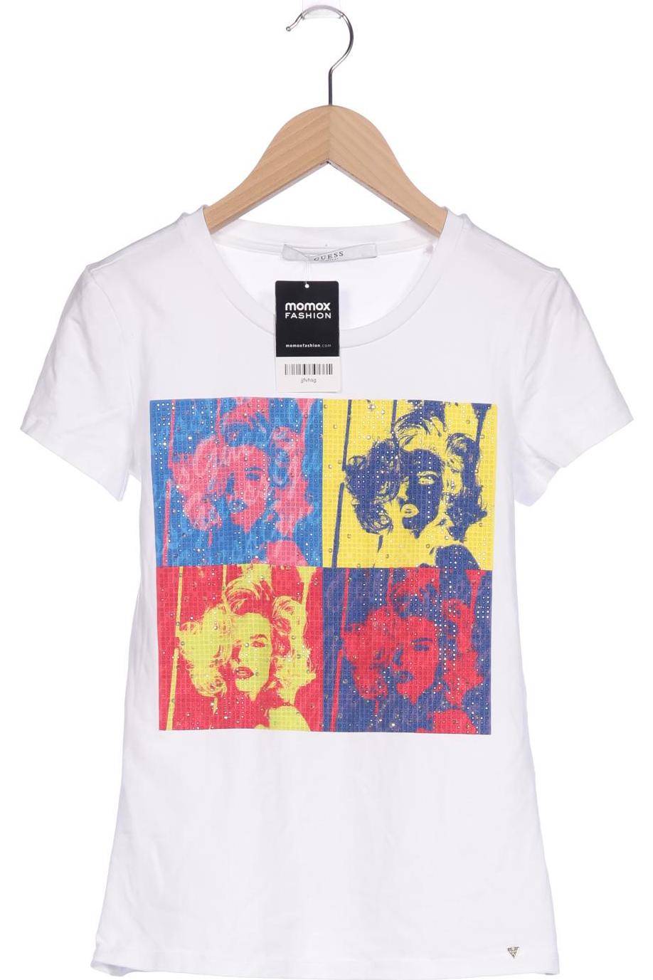 

Guess Damen T-Shirt, weiß, Gr. 38