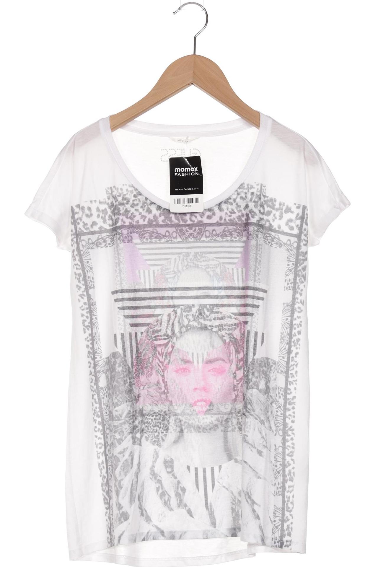 

Guess Damen T-Shirt, weiß, Gr. 34