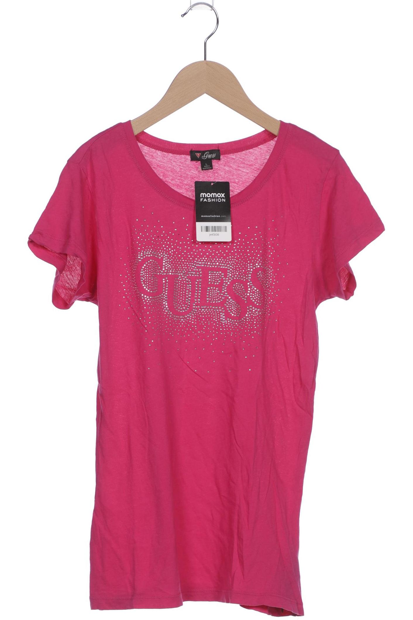 

Guess Damen T-Shirt, pink, Gr. 42