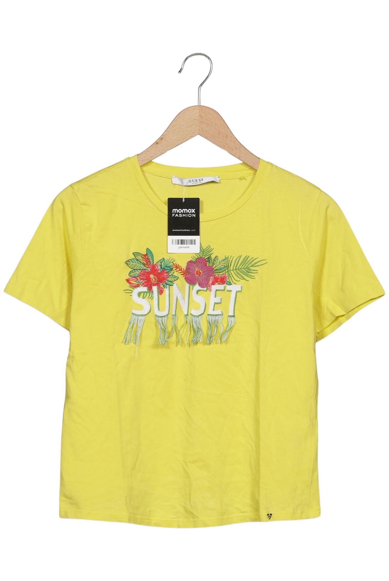 

Guess Damen T-Shirt, gelb, Gr. 36