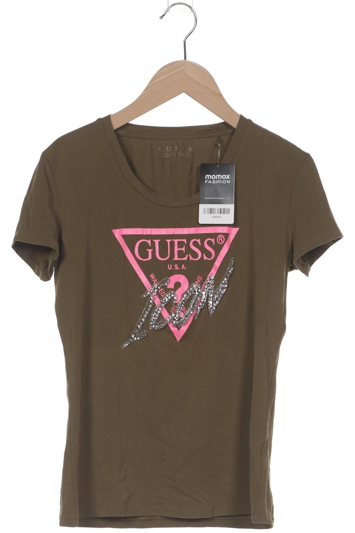 

Guess Damen T-Shirt, grün, Gr. 36