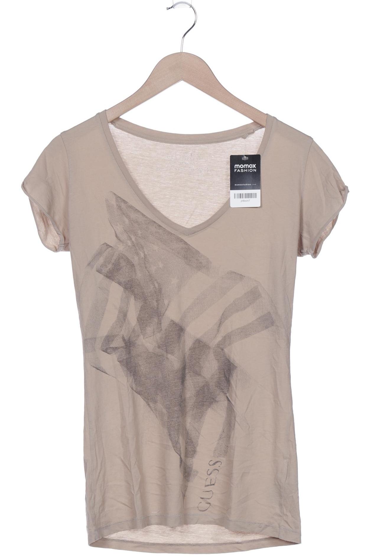 

Guess Damen T-Shirt, beige, Gr. 42