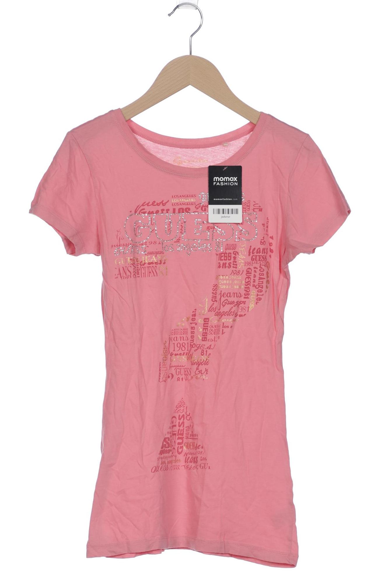 

Guess Damen T-Shirt, pink, Gr. 36
