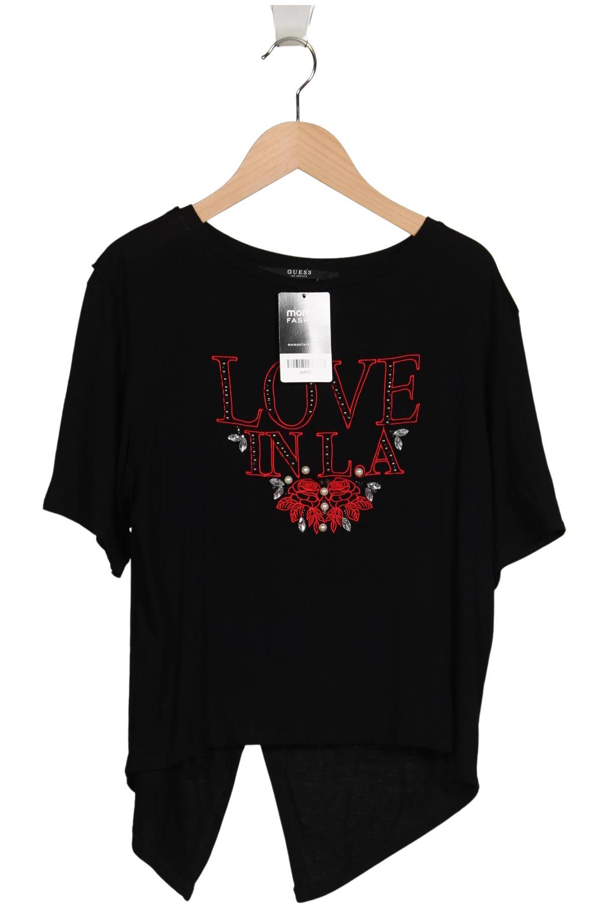 

Guess Damen T-Shirt, schwarz, Gr. 34