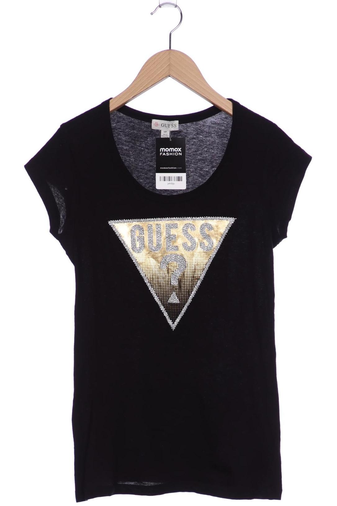

Guess Damen T-Shirt, schwarz, Gr. 36