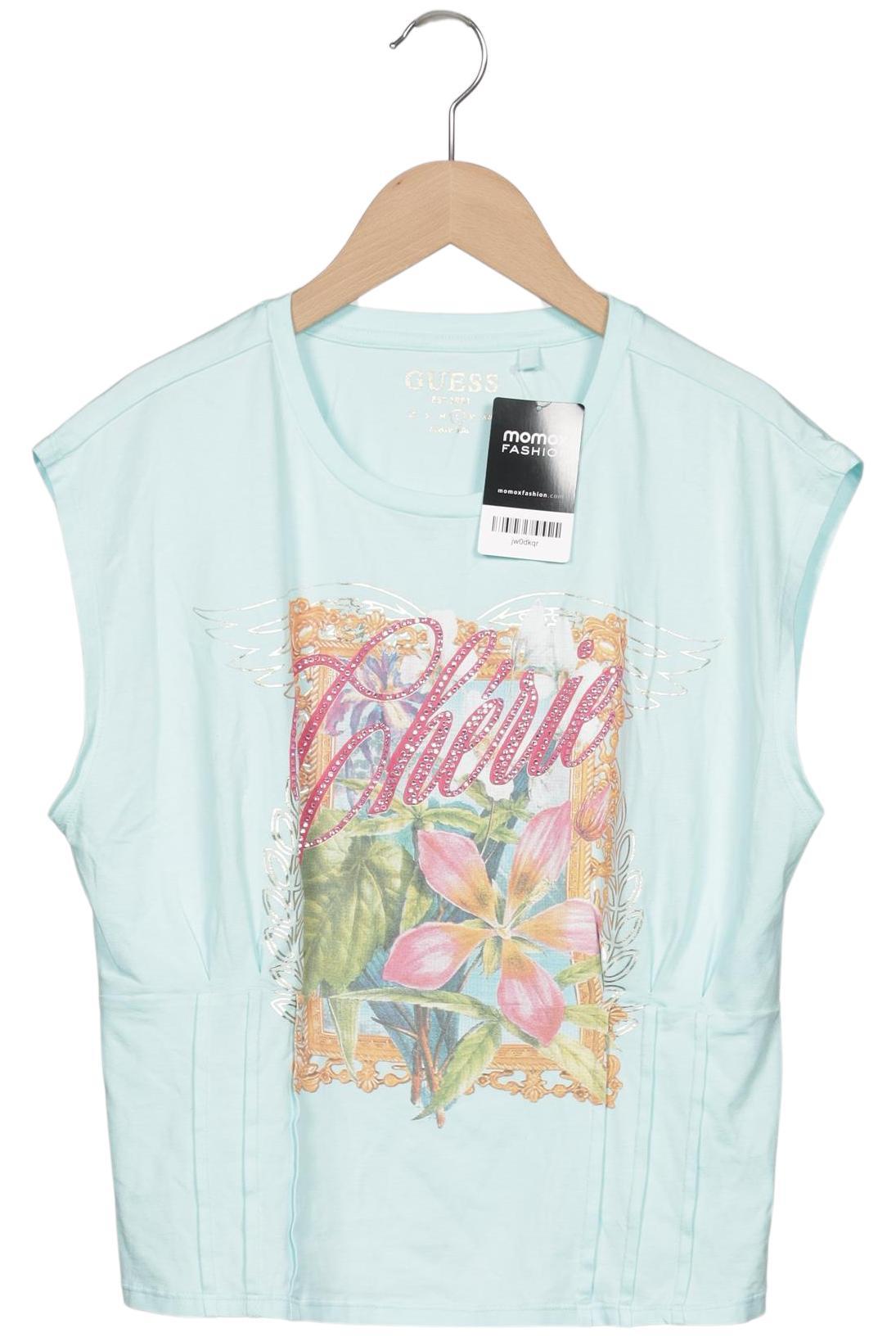 

Guess Damen T-Shirt, hellblau, Gr. 42