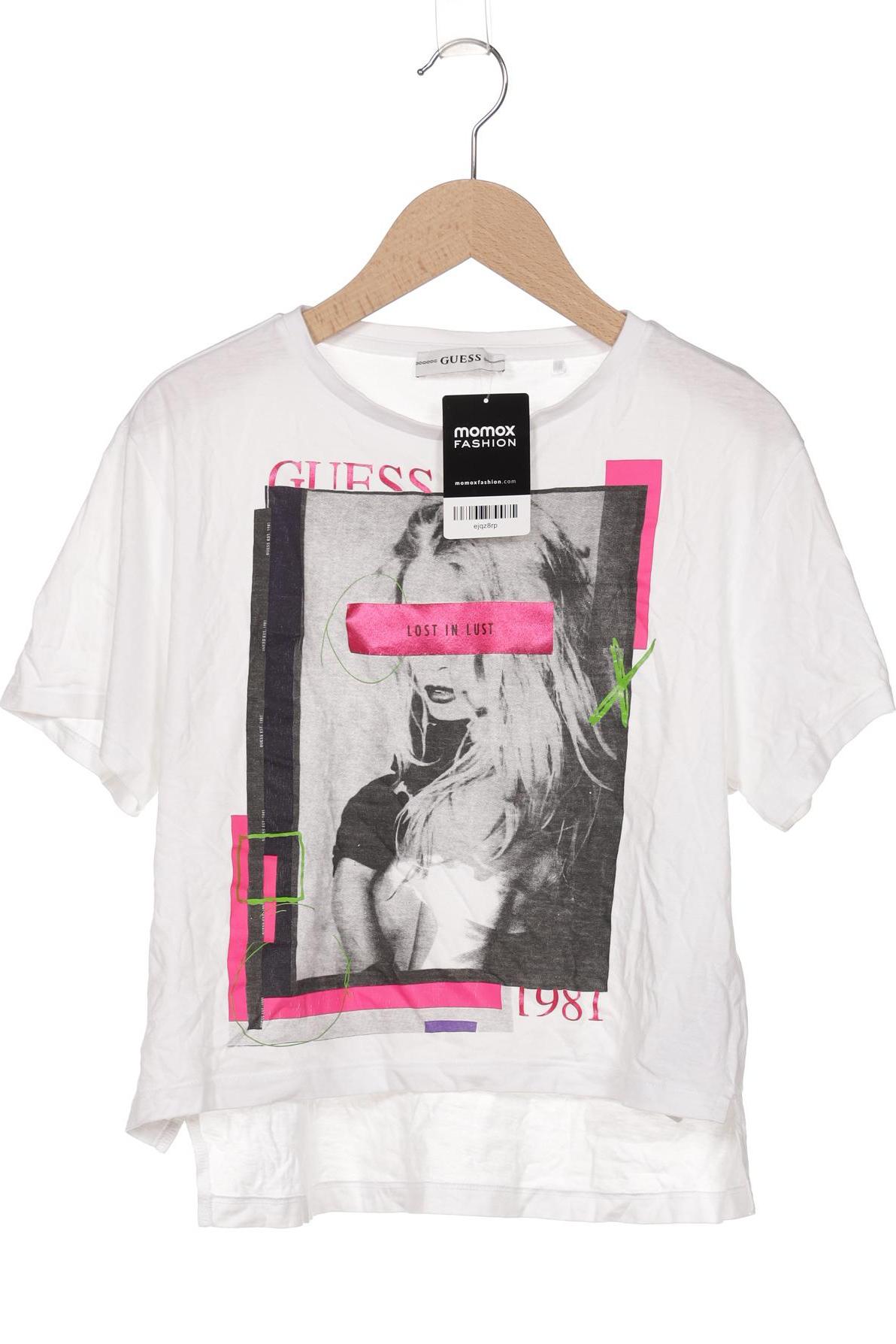 

Guess Damen T-Shirt, weiß, Gr. 34