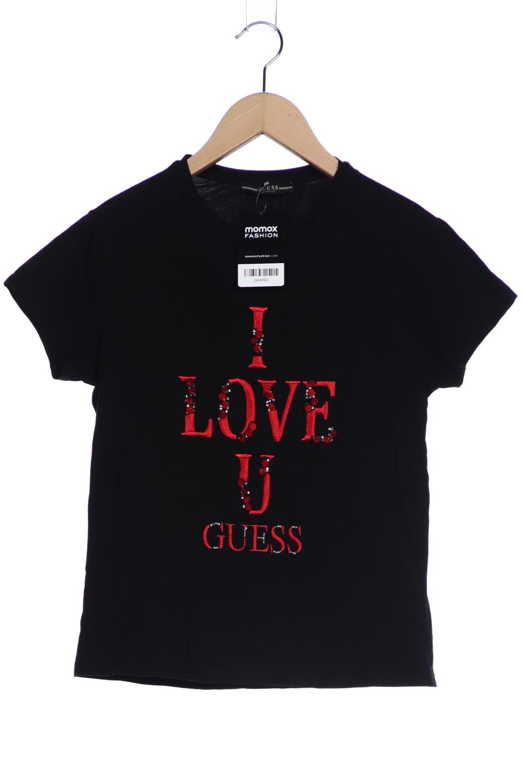 

Guess Damen T-Shirt, schwarz, Gr. 32