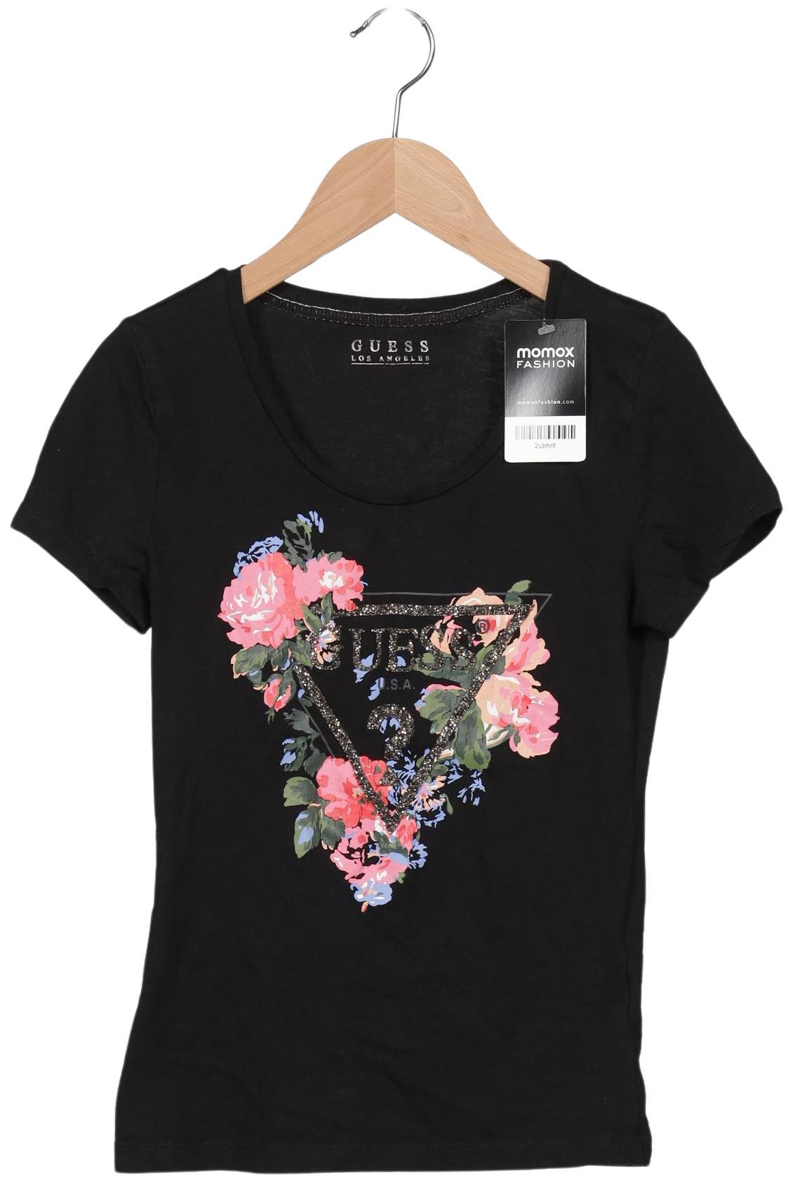 

Guess Damen T-Shirt, schwarz, Gr. 38