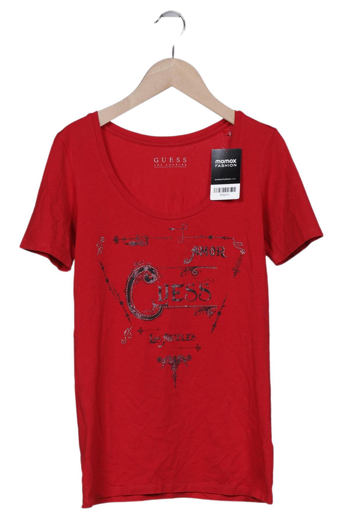 

Guess Damen T-Shirt, rot, Gr. 36