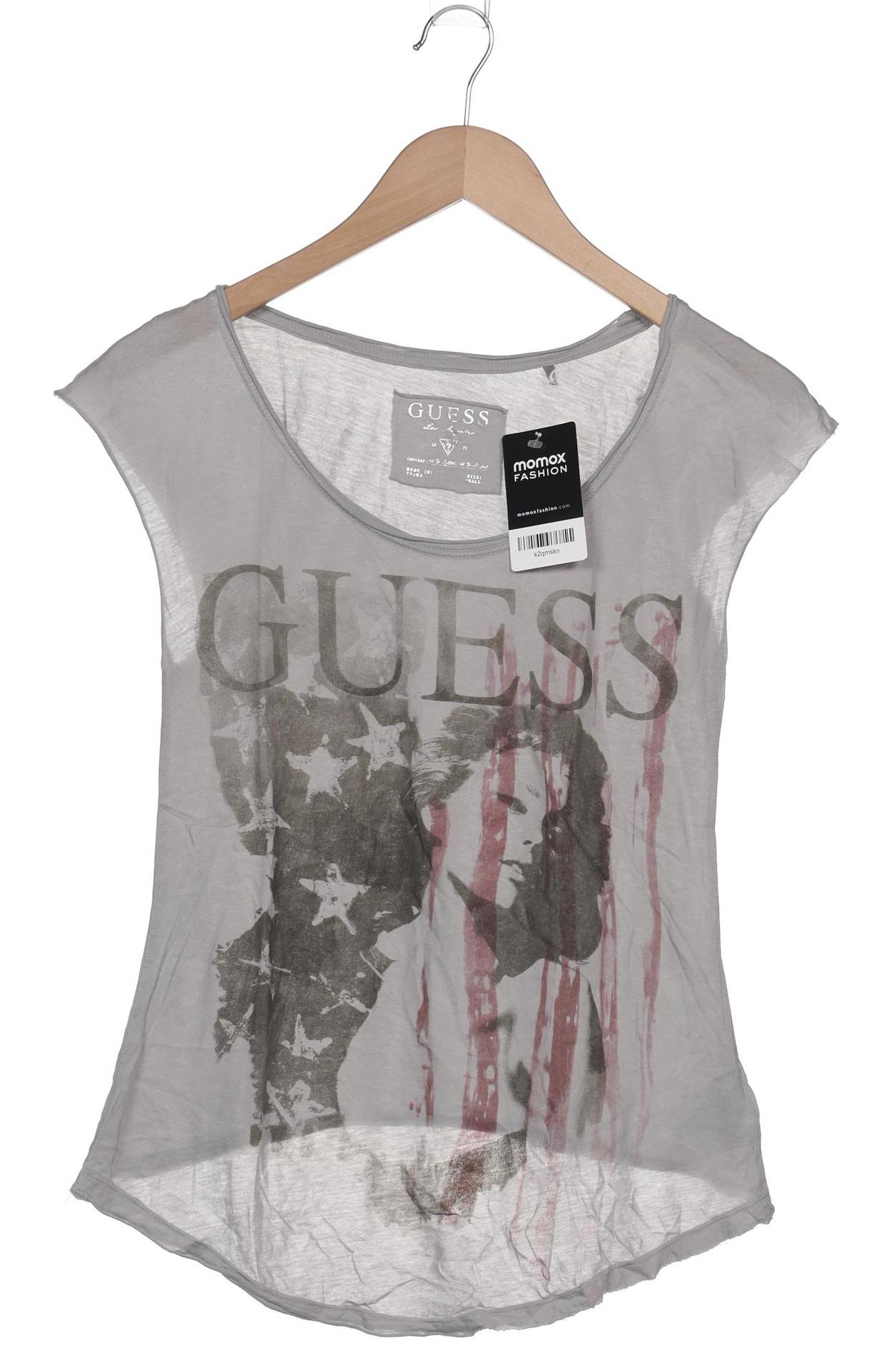 

Guess Damen T-Shirt, grau, Gr. 36